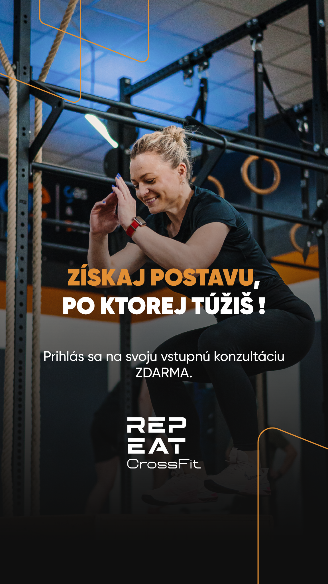 Repeat CrossFit Facebook ad