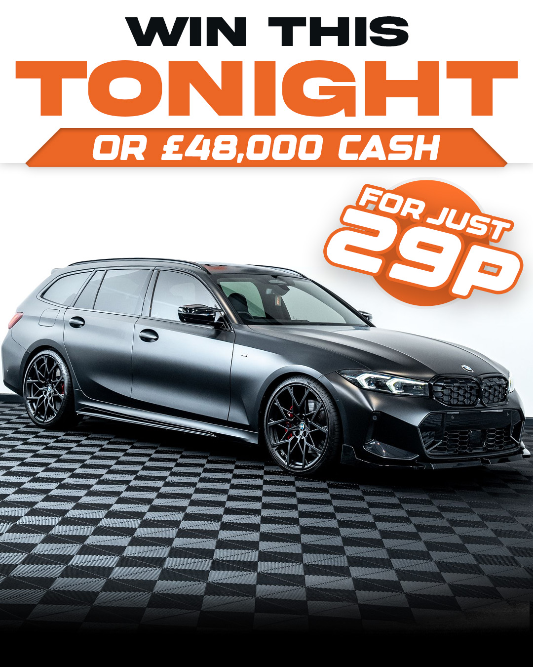 Dream Car Giveaways Facebook ad