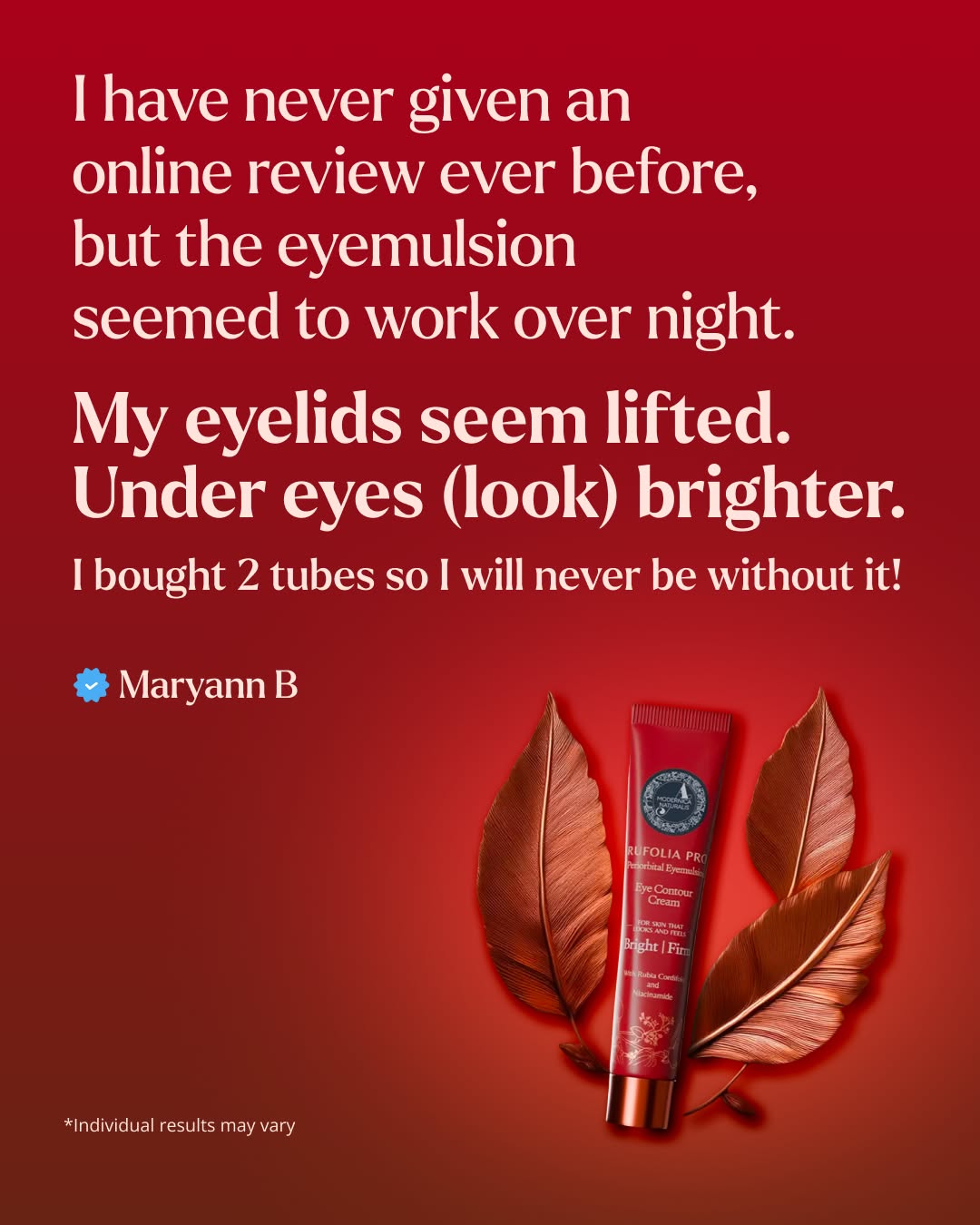 The Ayurveda Experience Facebook ad