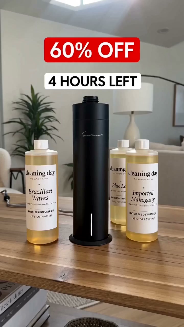 Melodiecleanaddict4life Facebook ad: Works In The Diffuser You Already Own
