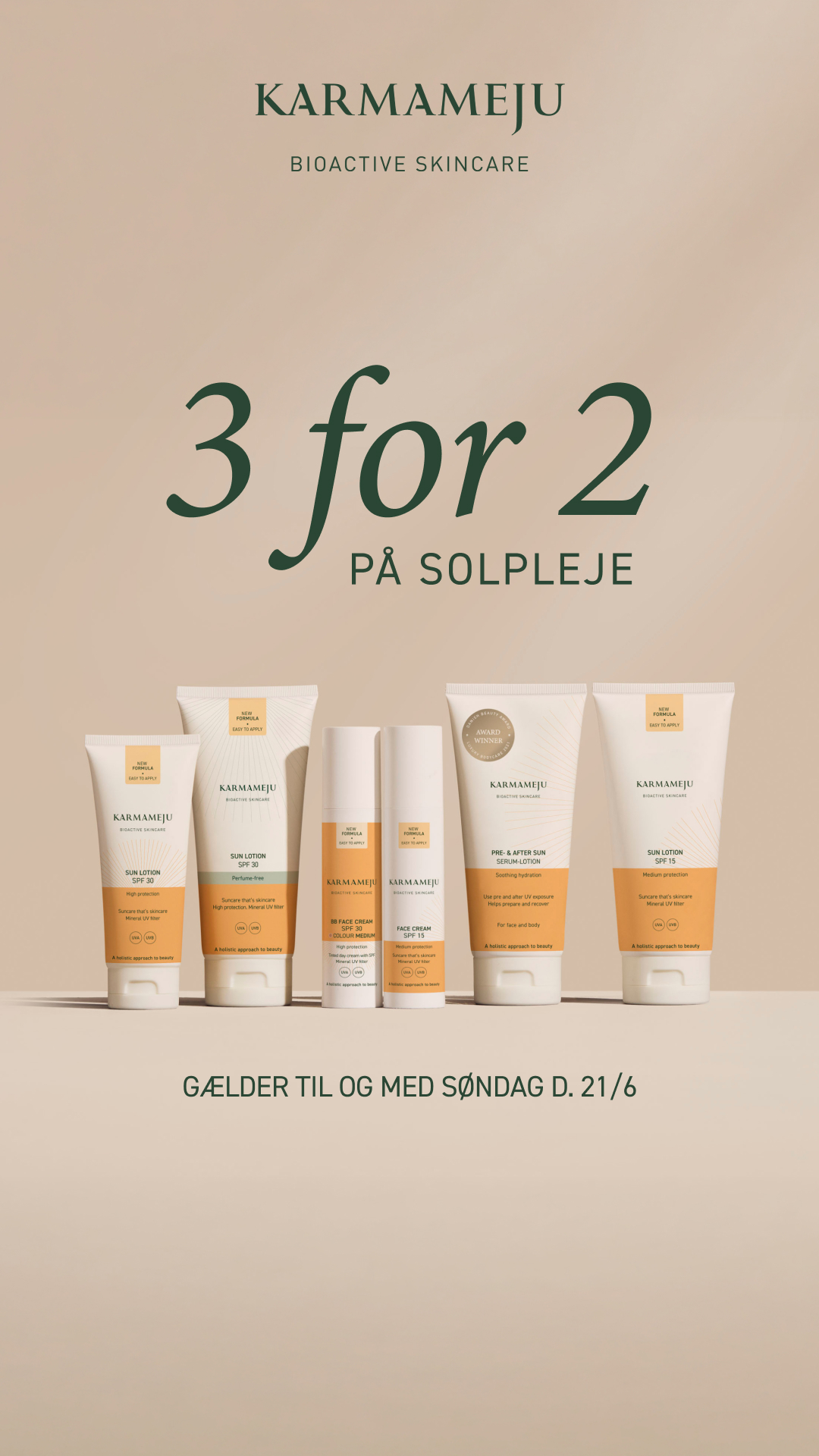 Karmameju Skincare Facebook ad