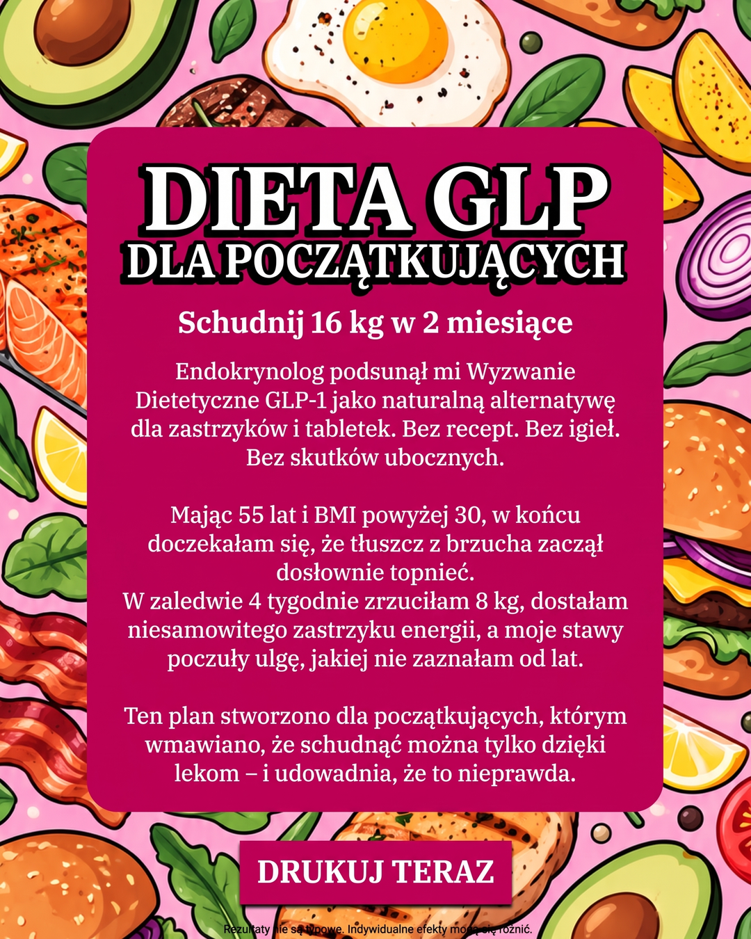 Eat Smart Every Day Facebook ad: Wystarczą tylko 2 tygodnie, by poczuć różnicę