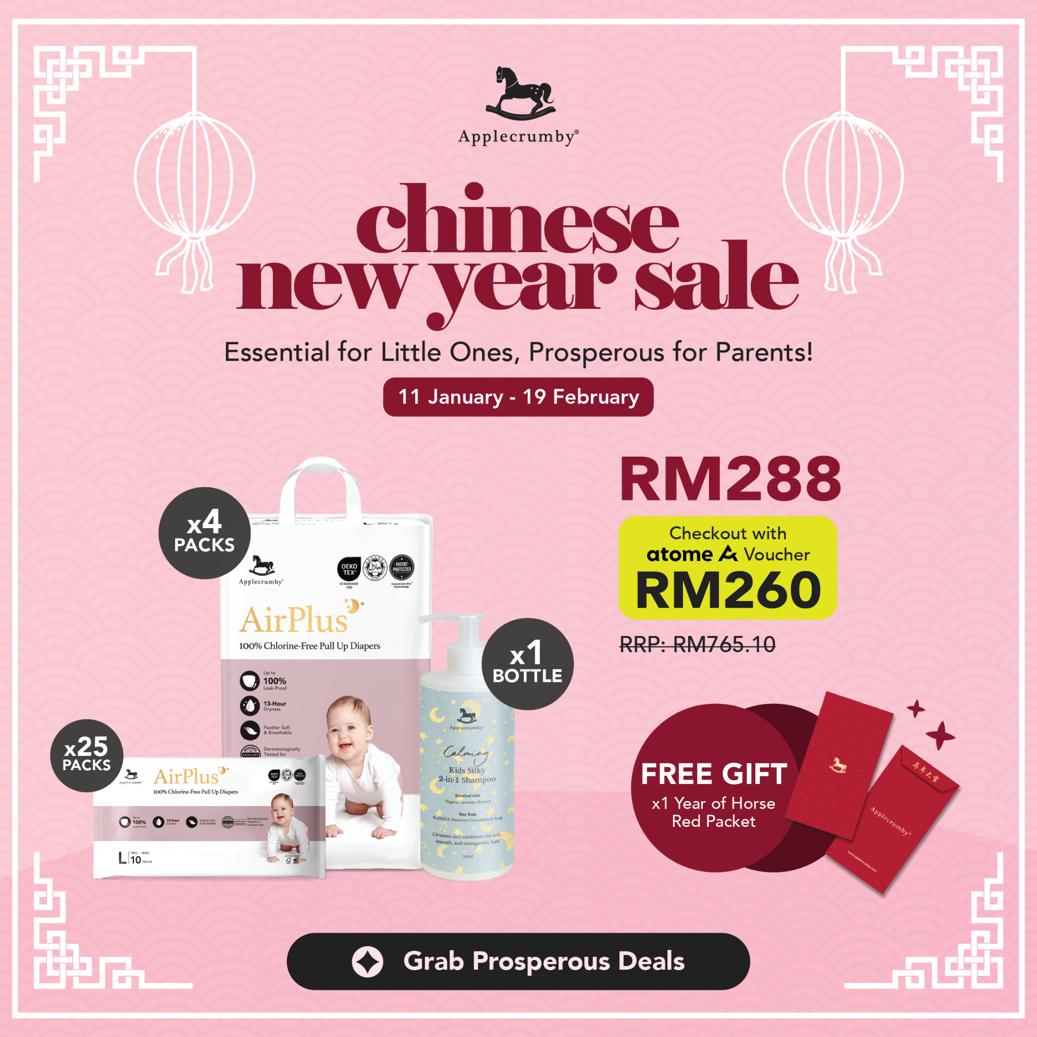 Applecrumby Facebook ad