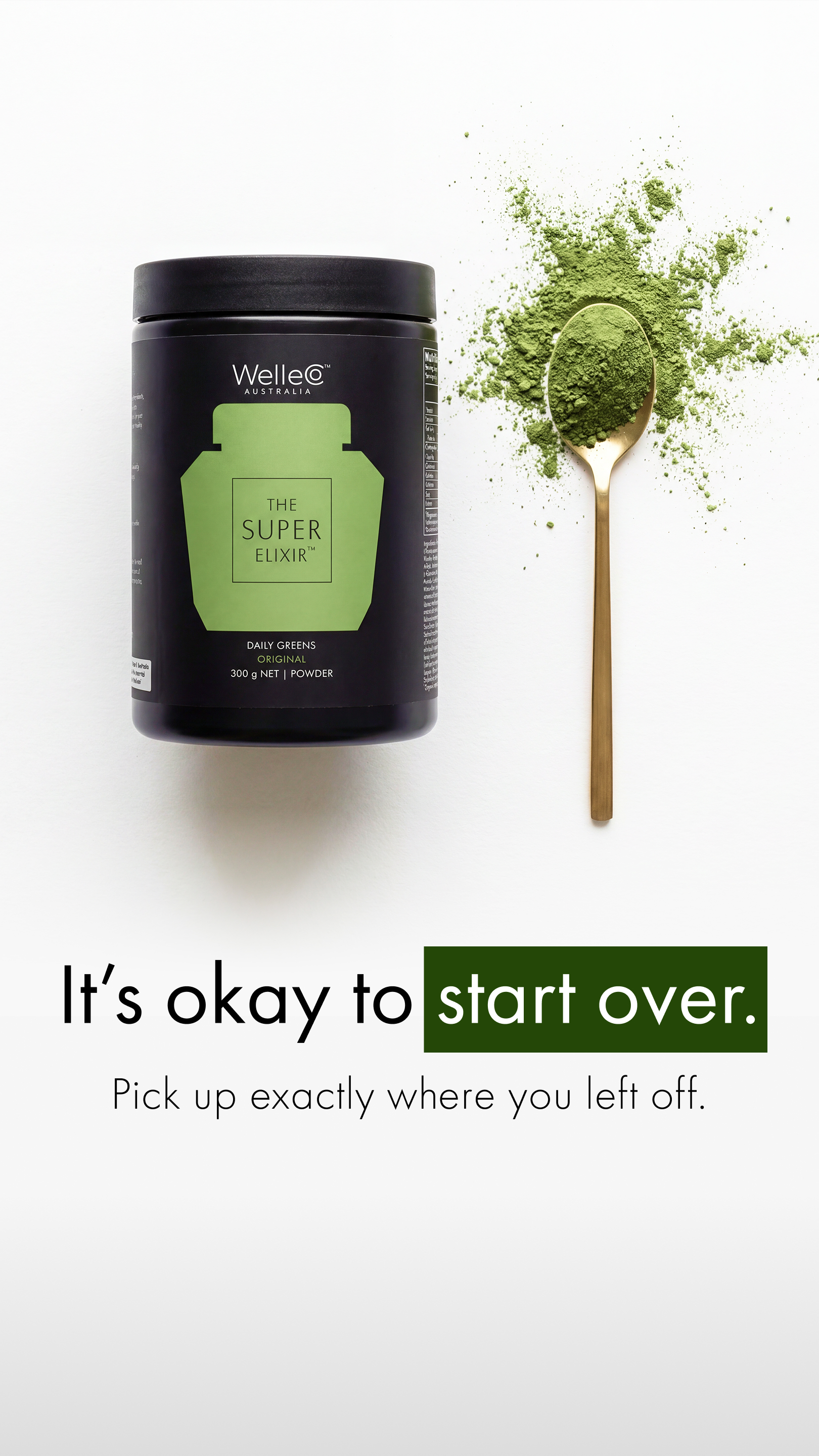 WelleCo Facebook ad