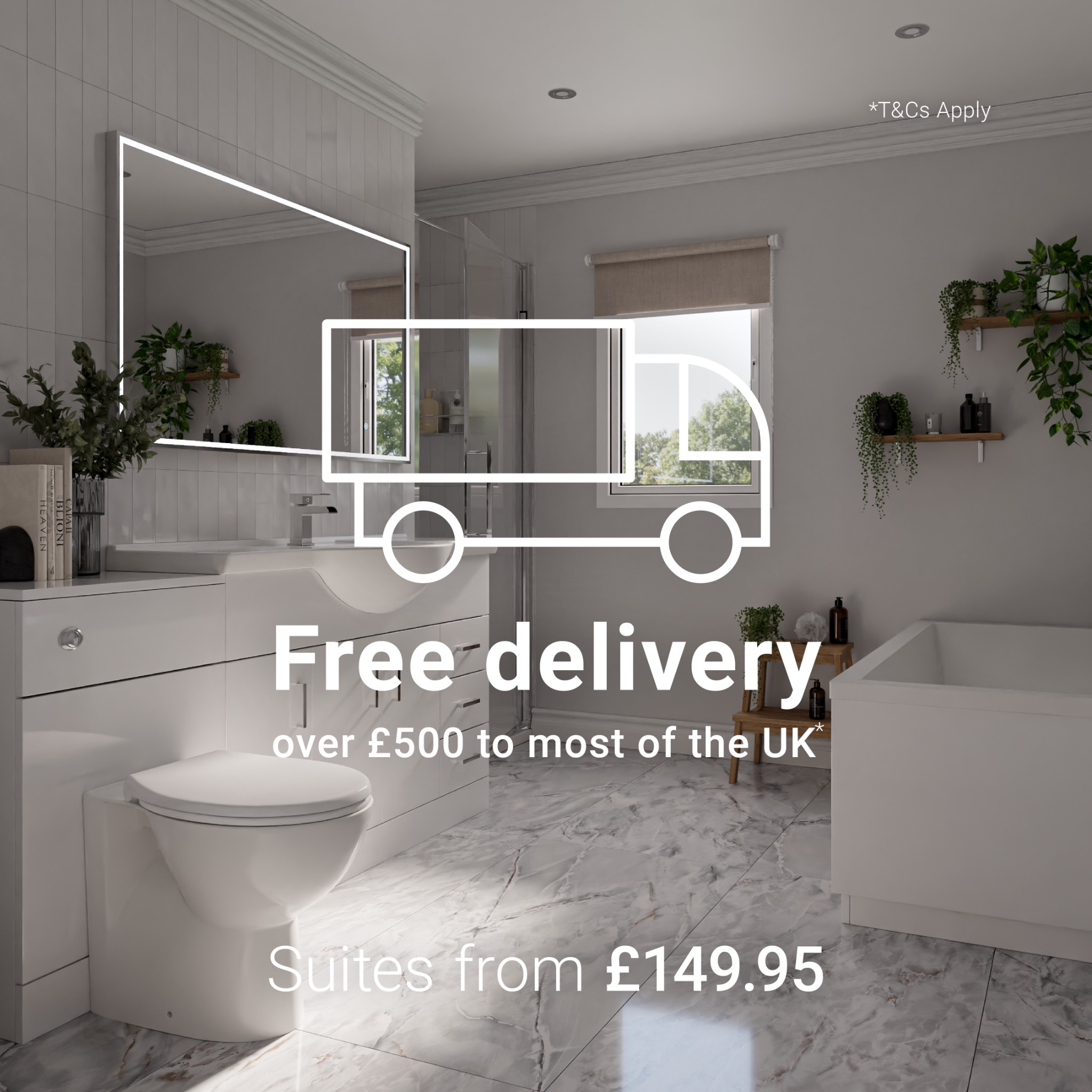 Wholesale Domestic Bathrooms Facebook ad