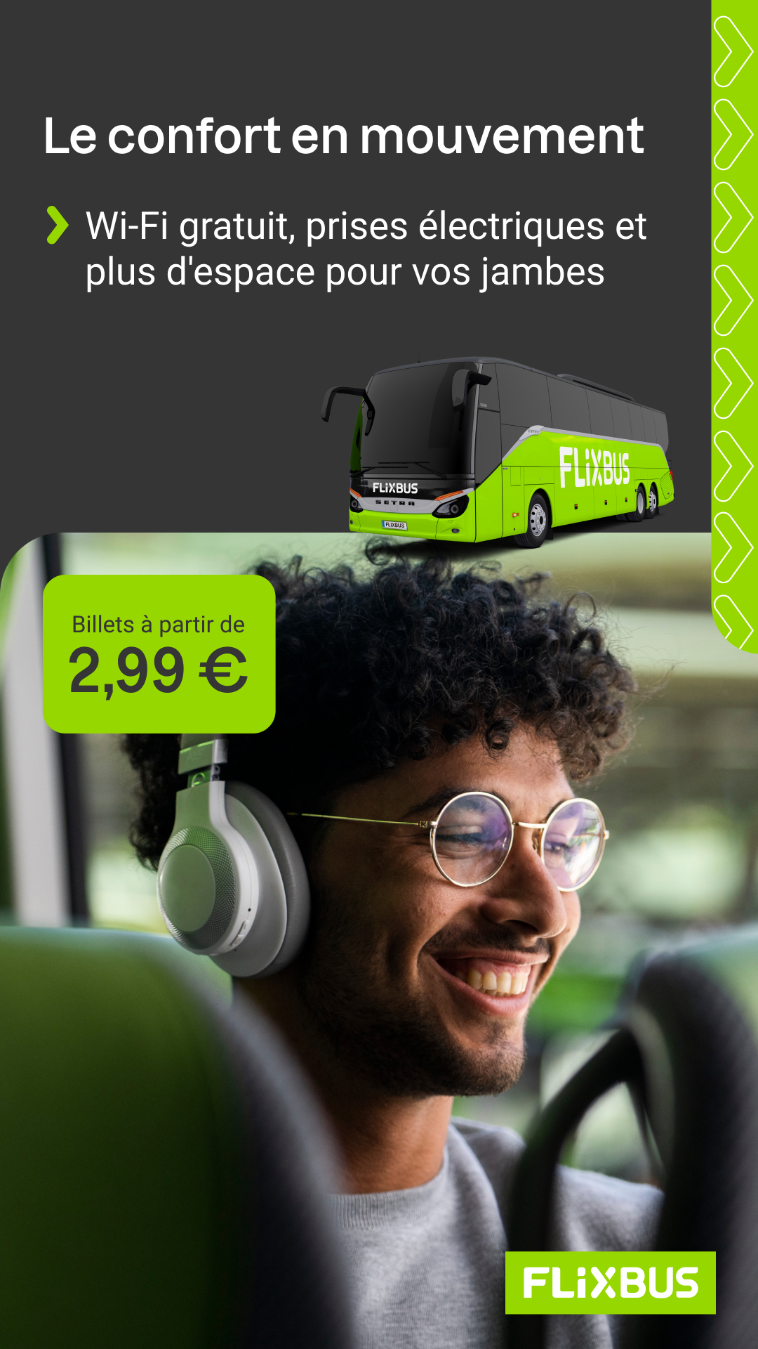 FlixBus Facebook ad
