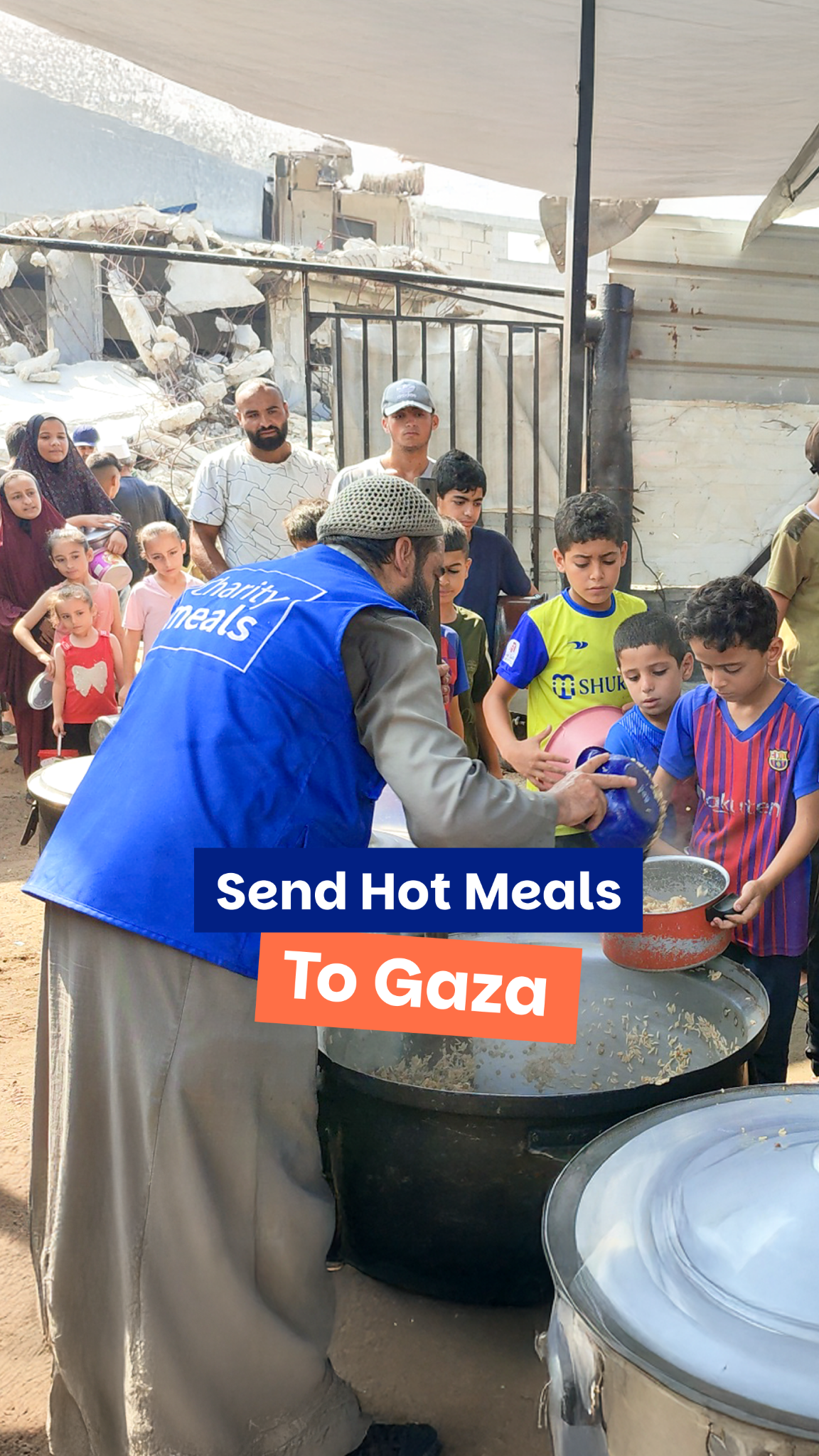 Charity Meals Facebook ad