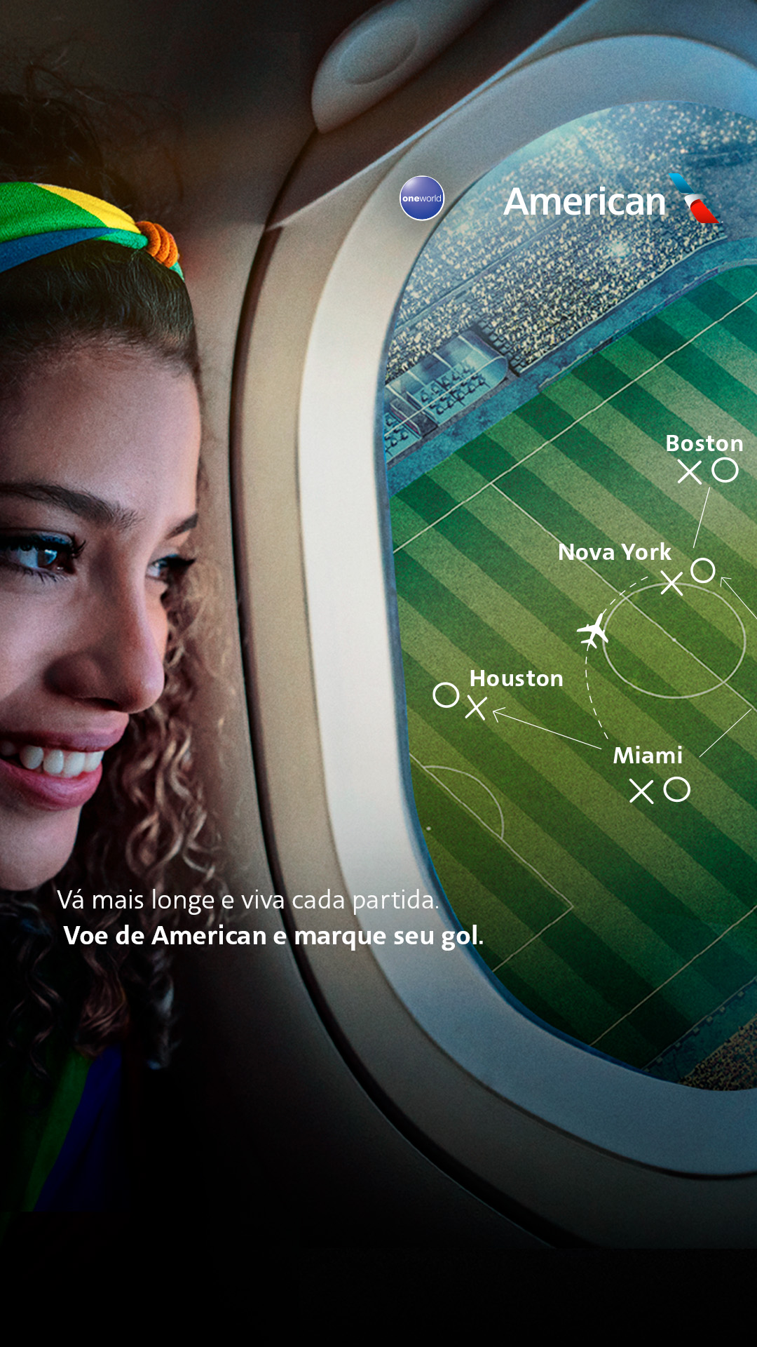 American Airlines Facebook ad