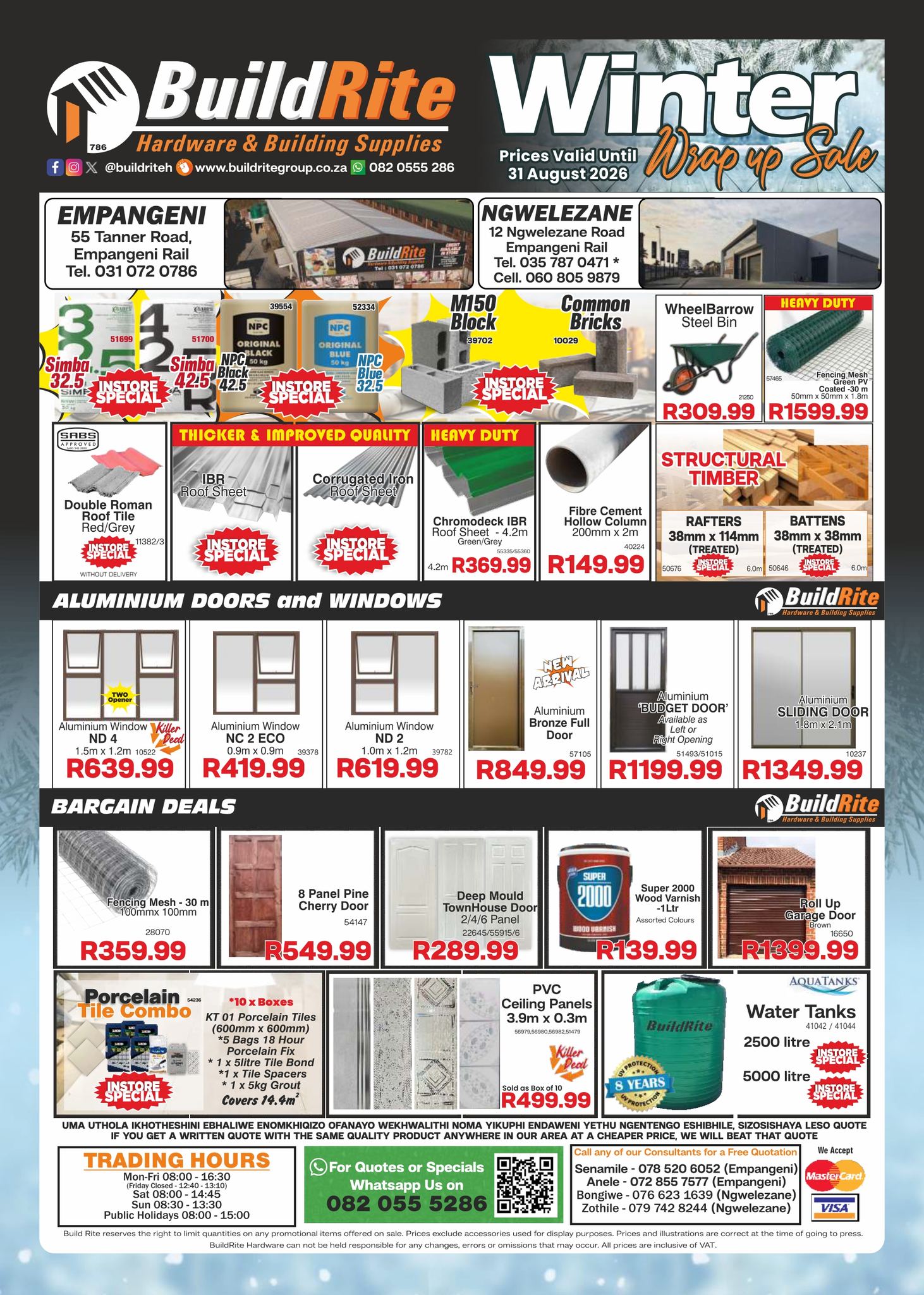 Build Rite Hardware Facebook ad