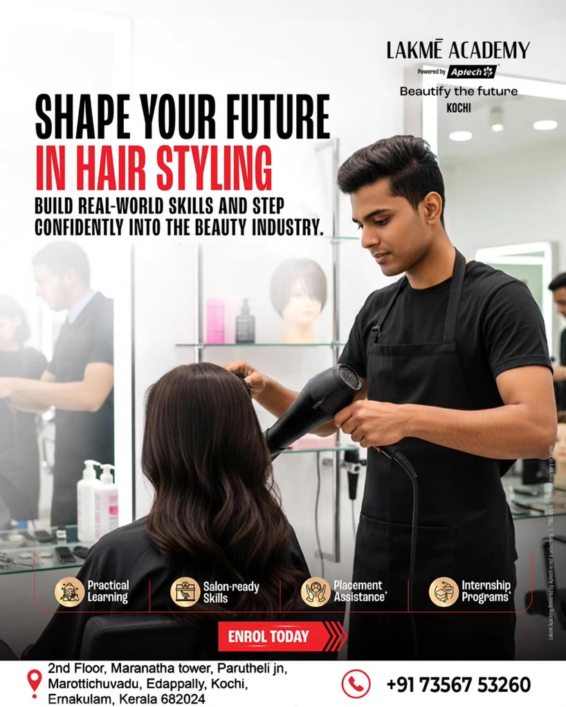 LAKME Academy KOCHI Facebook ad