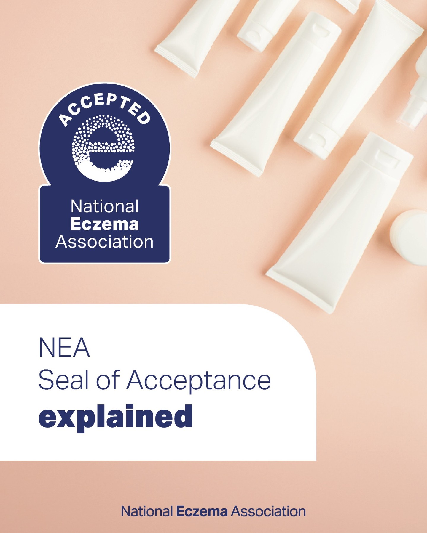 National Eczema Association Facebook ad: Seal of Acceptance Home