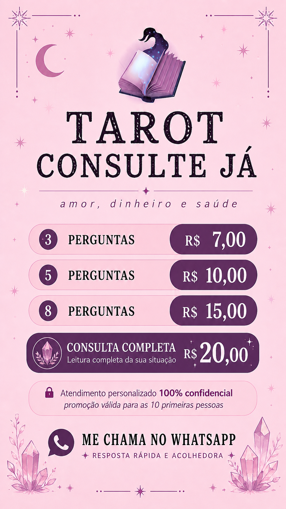 Tarot da Luzia Facebook ad