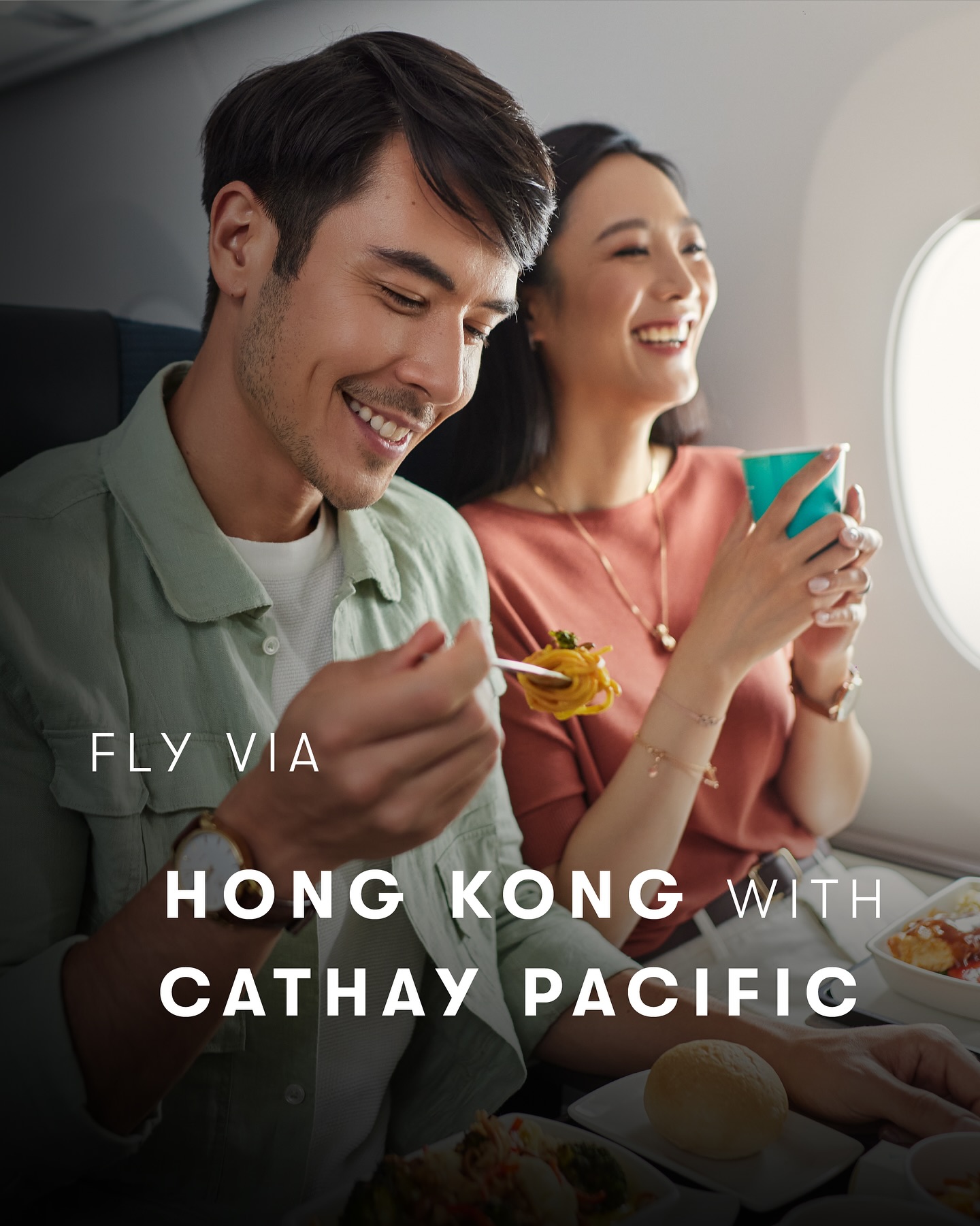 Cathay Pacific Facebook ad