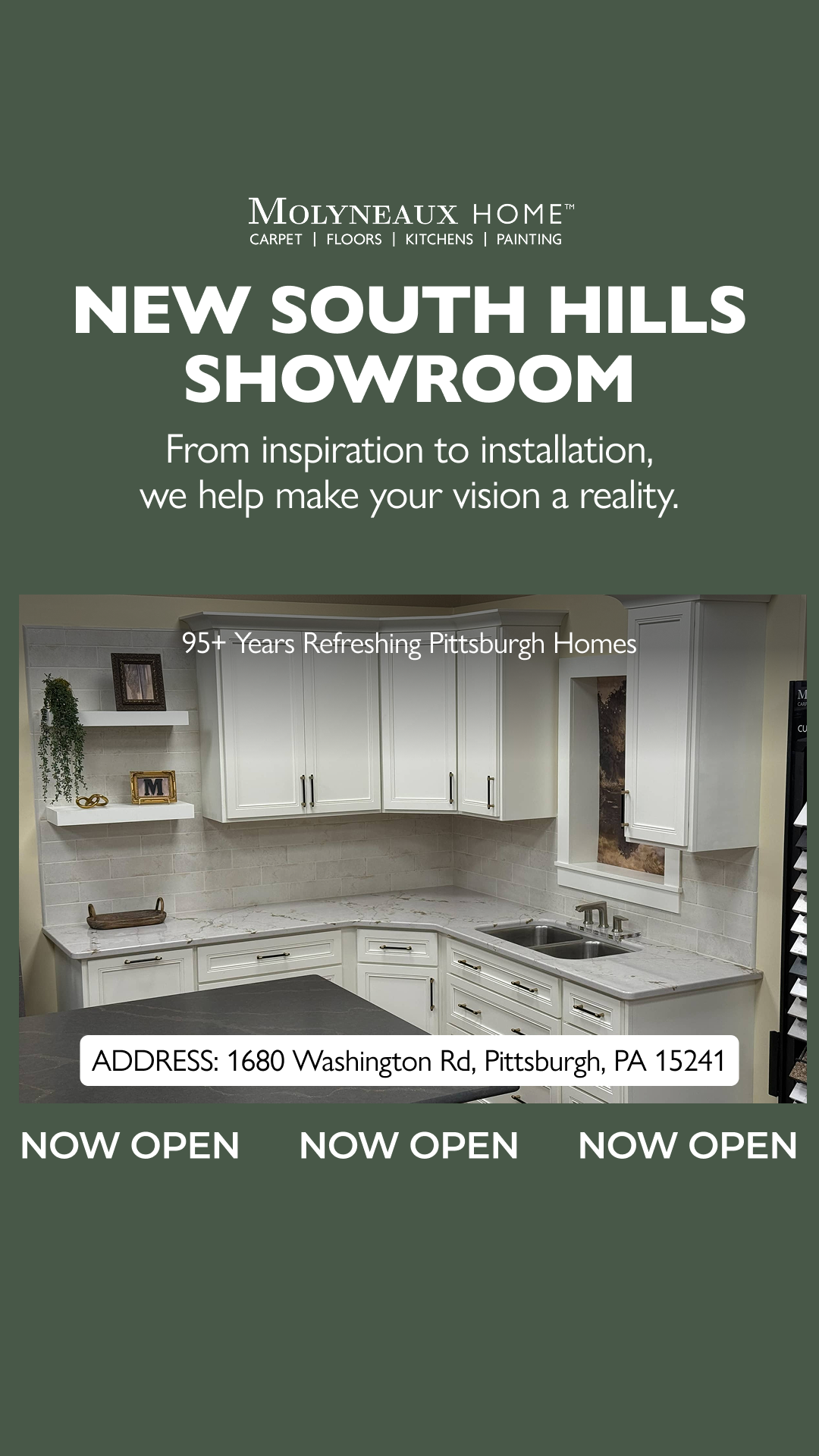Molyneaux Home Facebook ad: One-Stop Shop for Home Updates