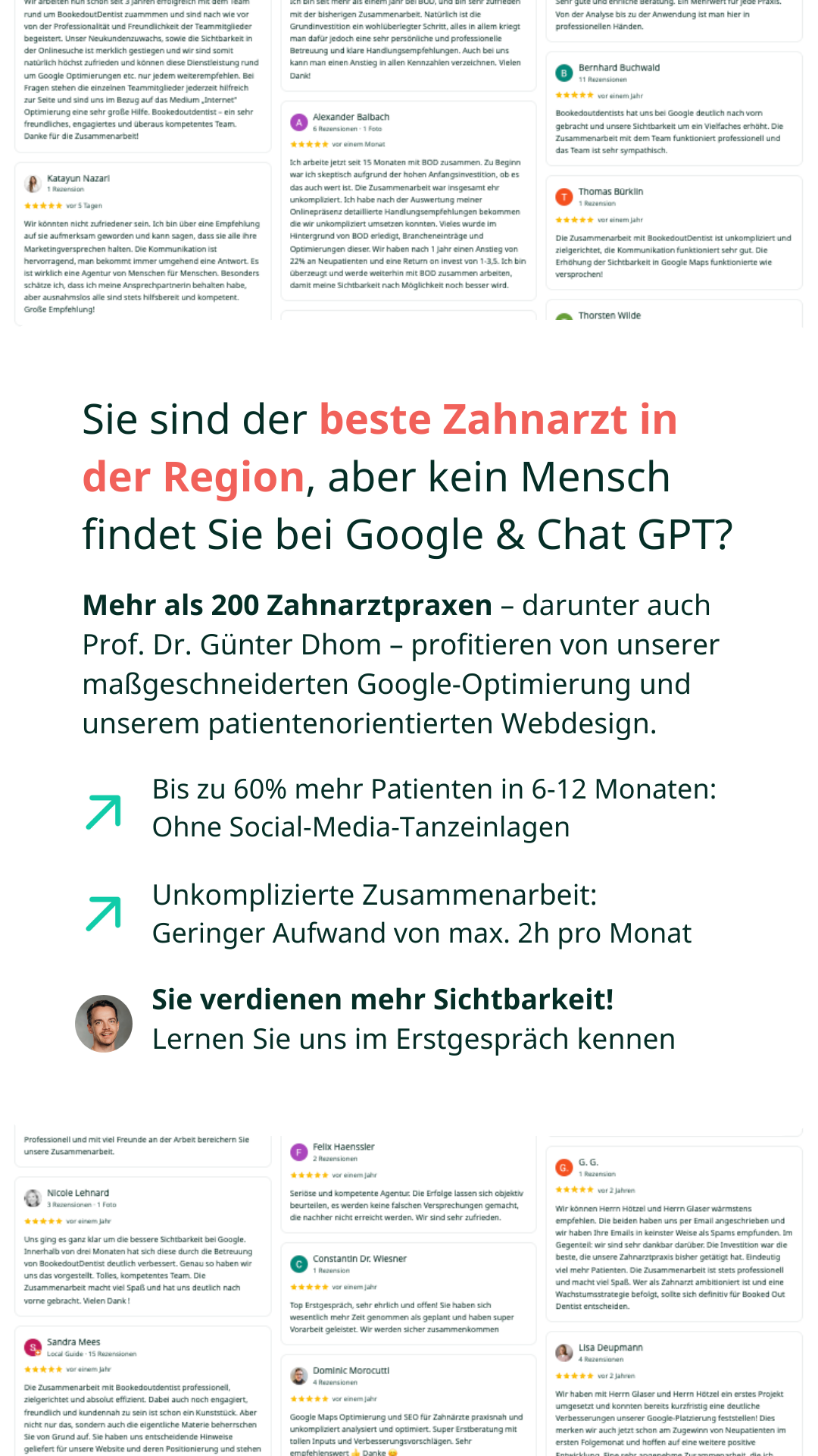 BookedoutDentist - SEO für Zahnärzte Facebook ad from Mar 8, 2026