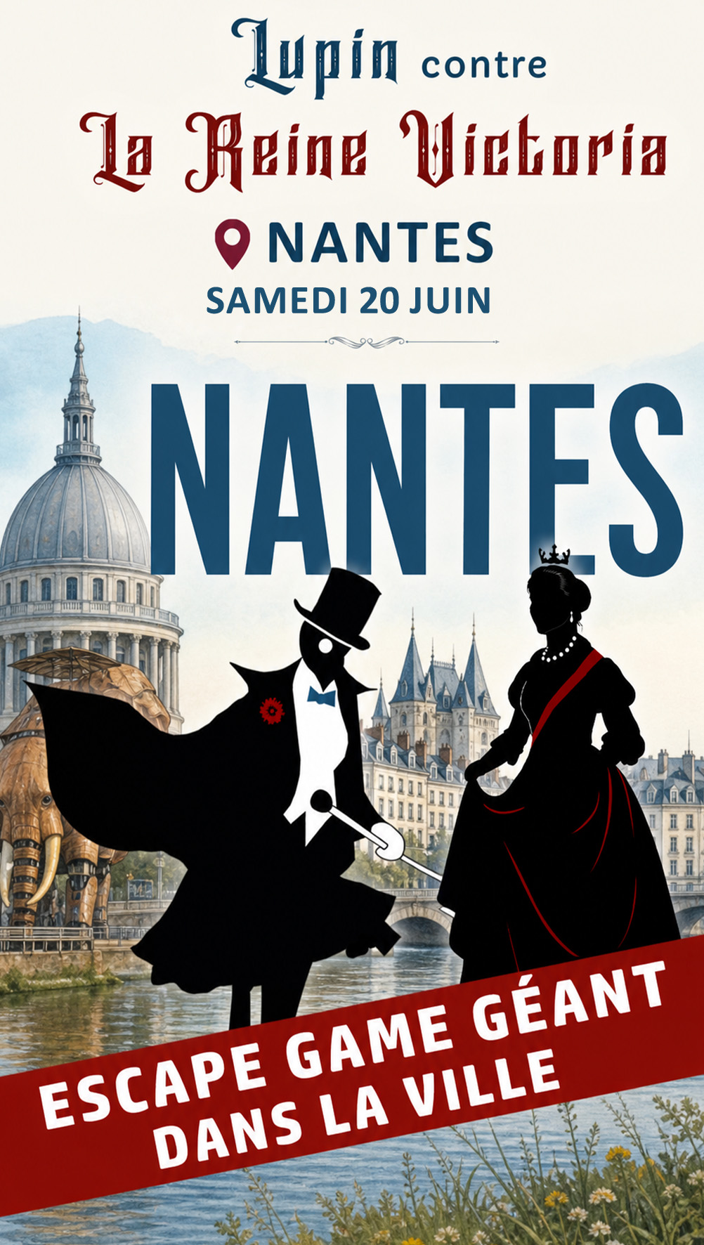 Lupin dans la Ville Facebook ad from May 29, 2026
