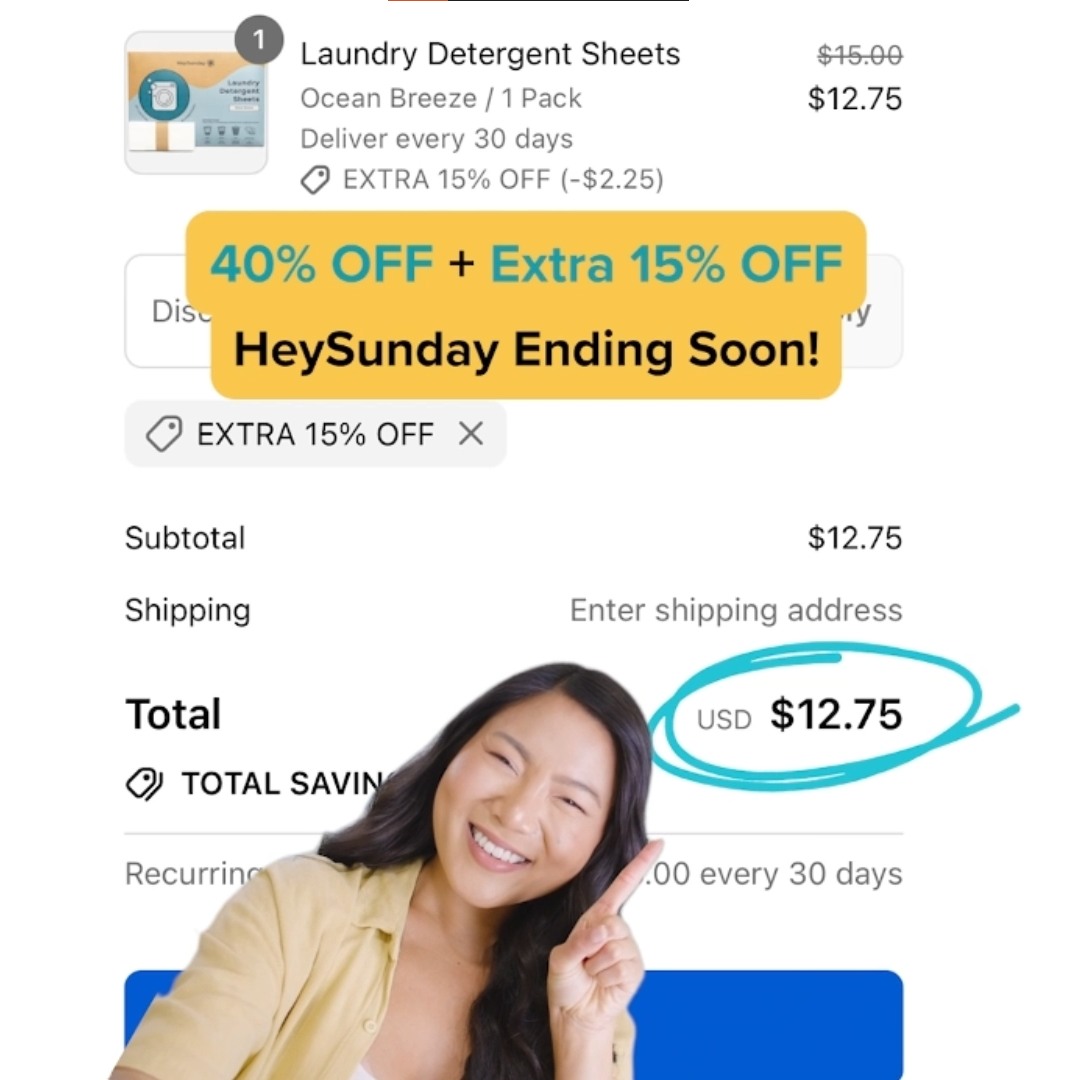HeySunday Facebook ad