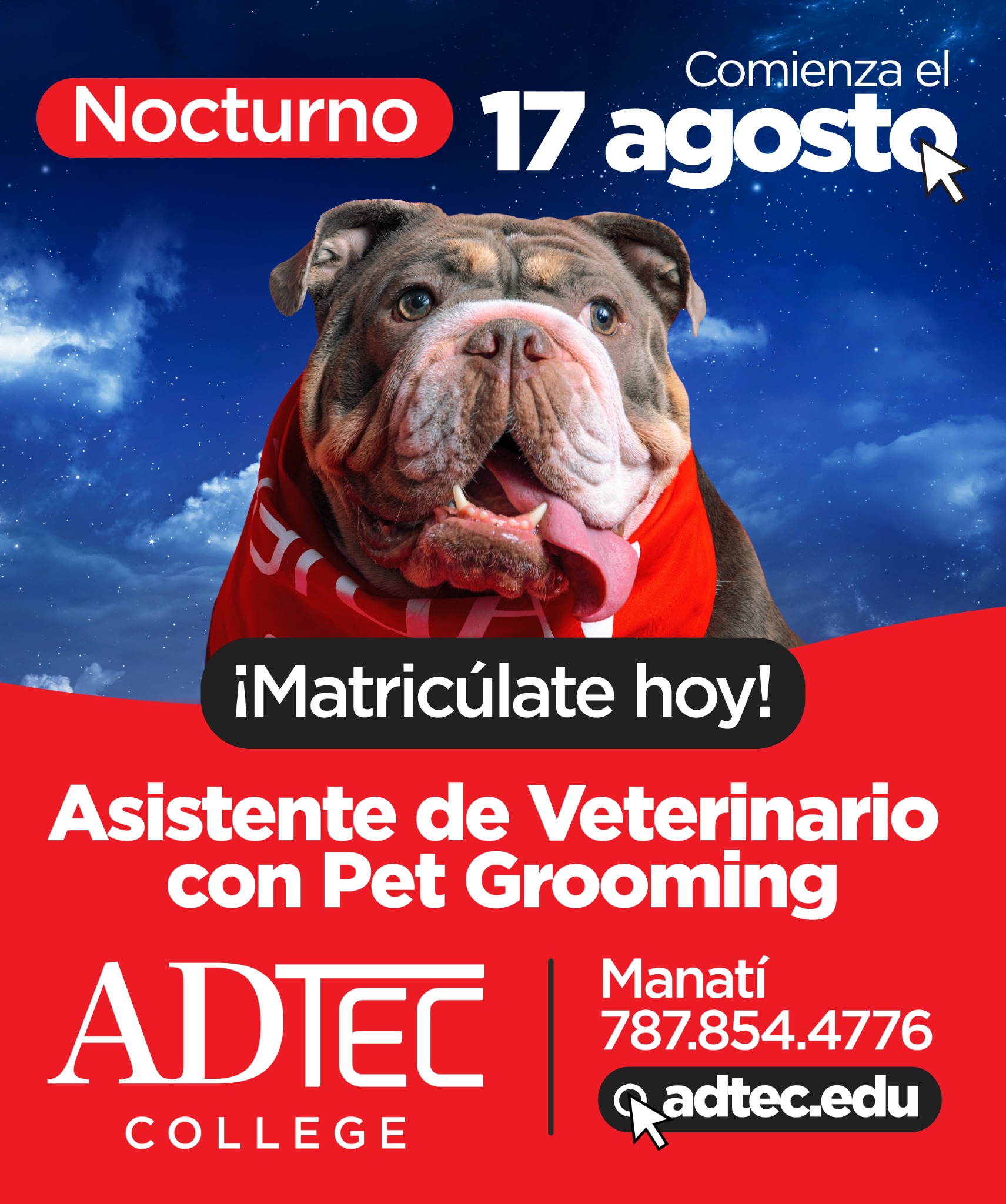 Adtec College Facebook ad