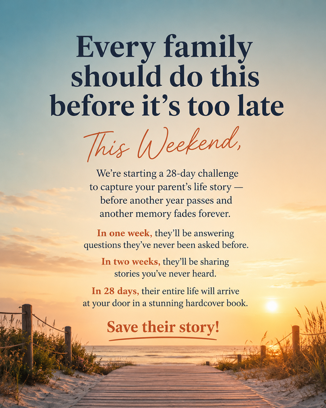 Memowrite Facebook ad