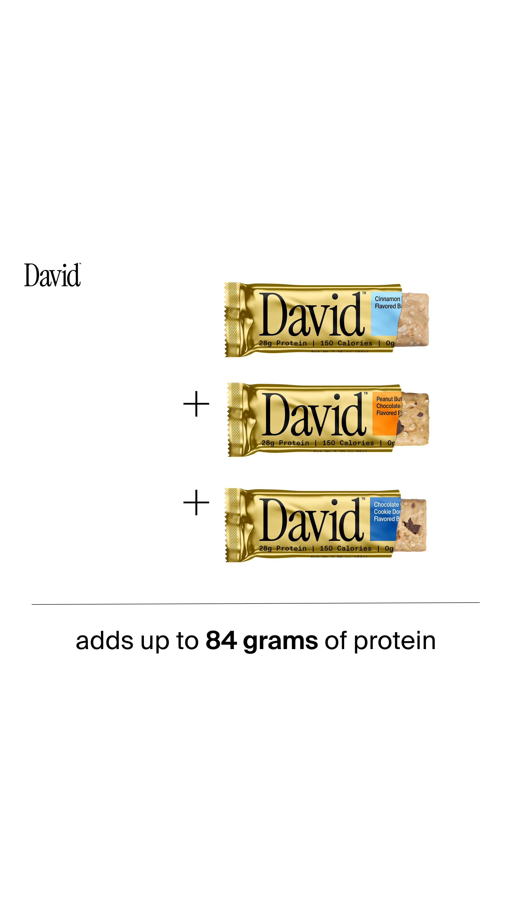 David Protein Facebook ad