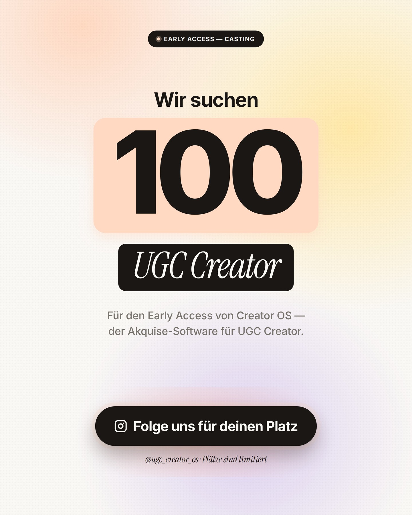 UGC Creator OS Facebook ad