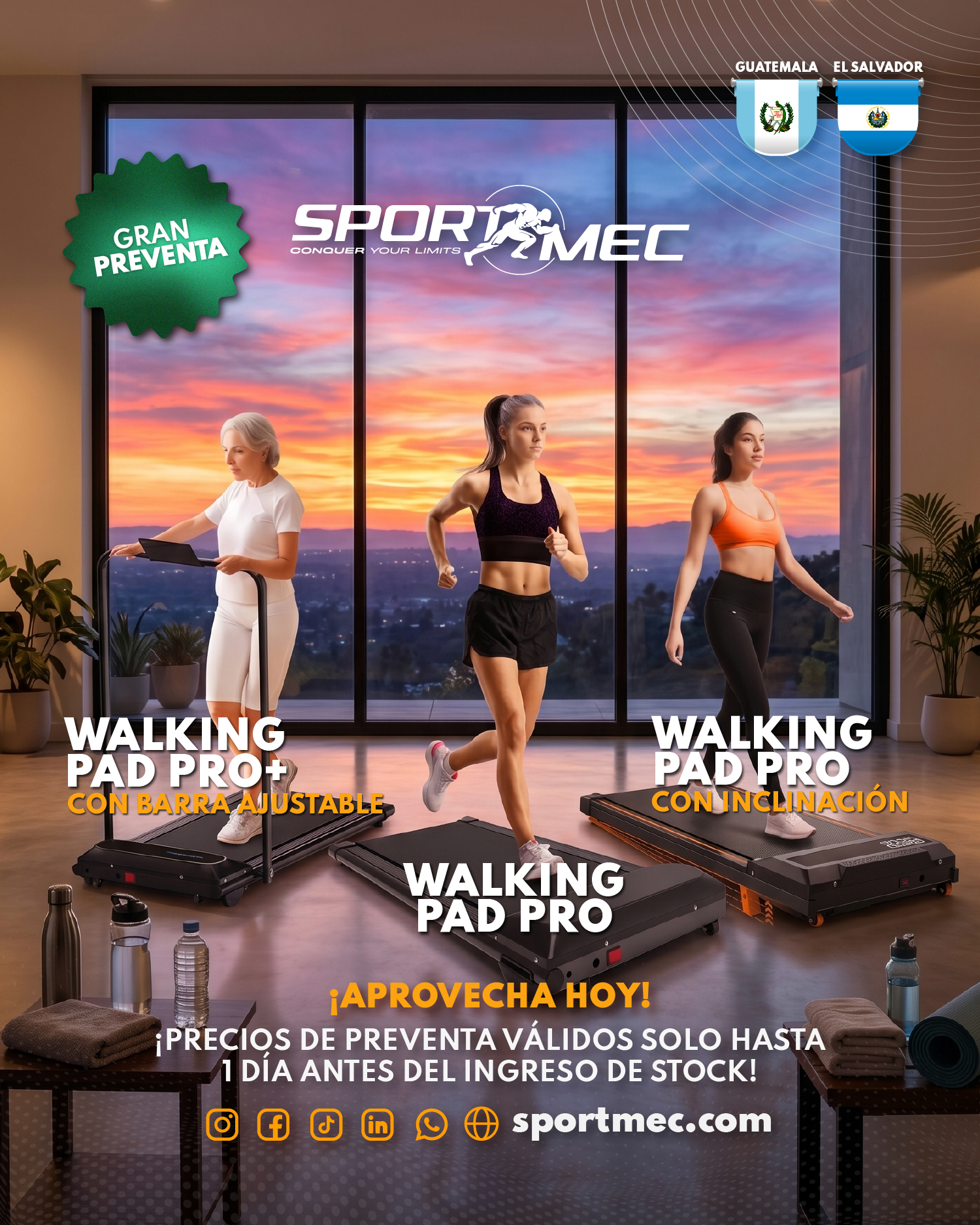 Sportmec Facebook ad: ¡GRAN PREVENTA SPORTMEC!