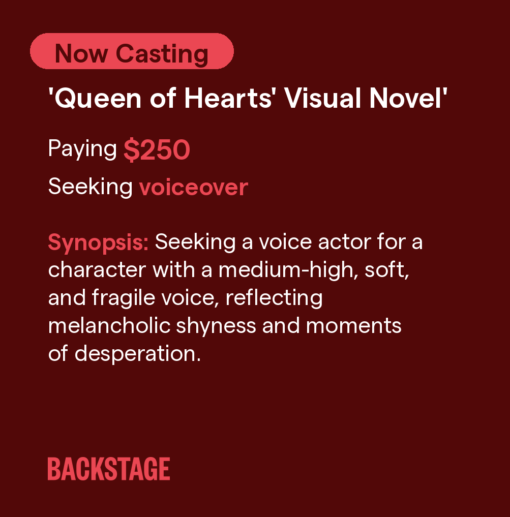 Backstage Facebook ad