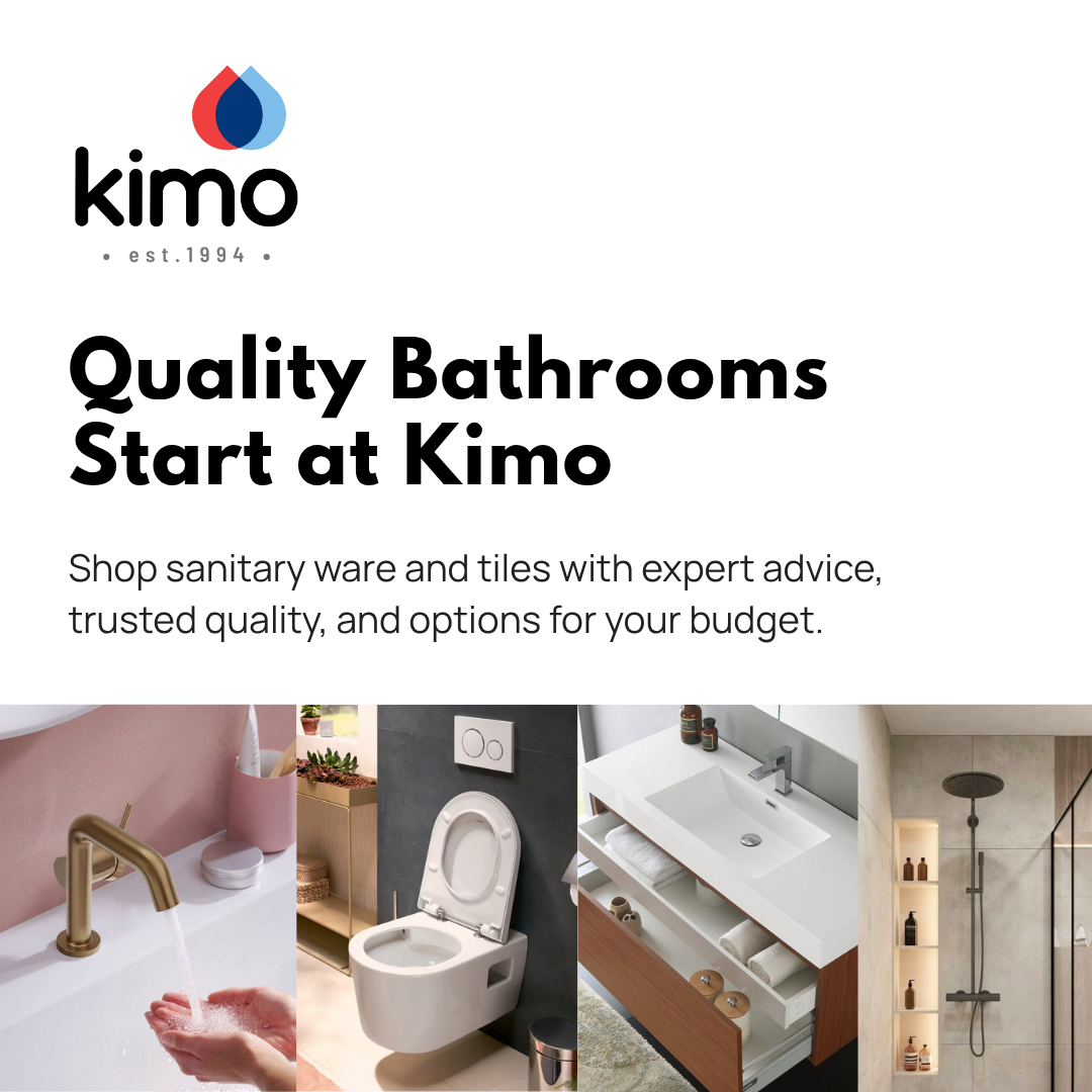 Kimo Home Facebook ad: Upgrade Your Bathroom