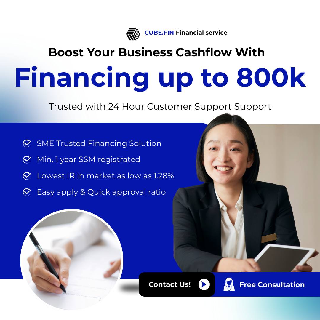 Cube Financial Services Facebook ad