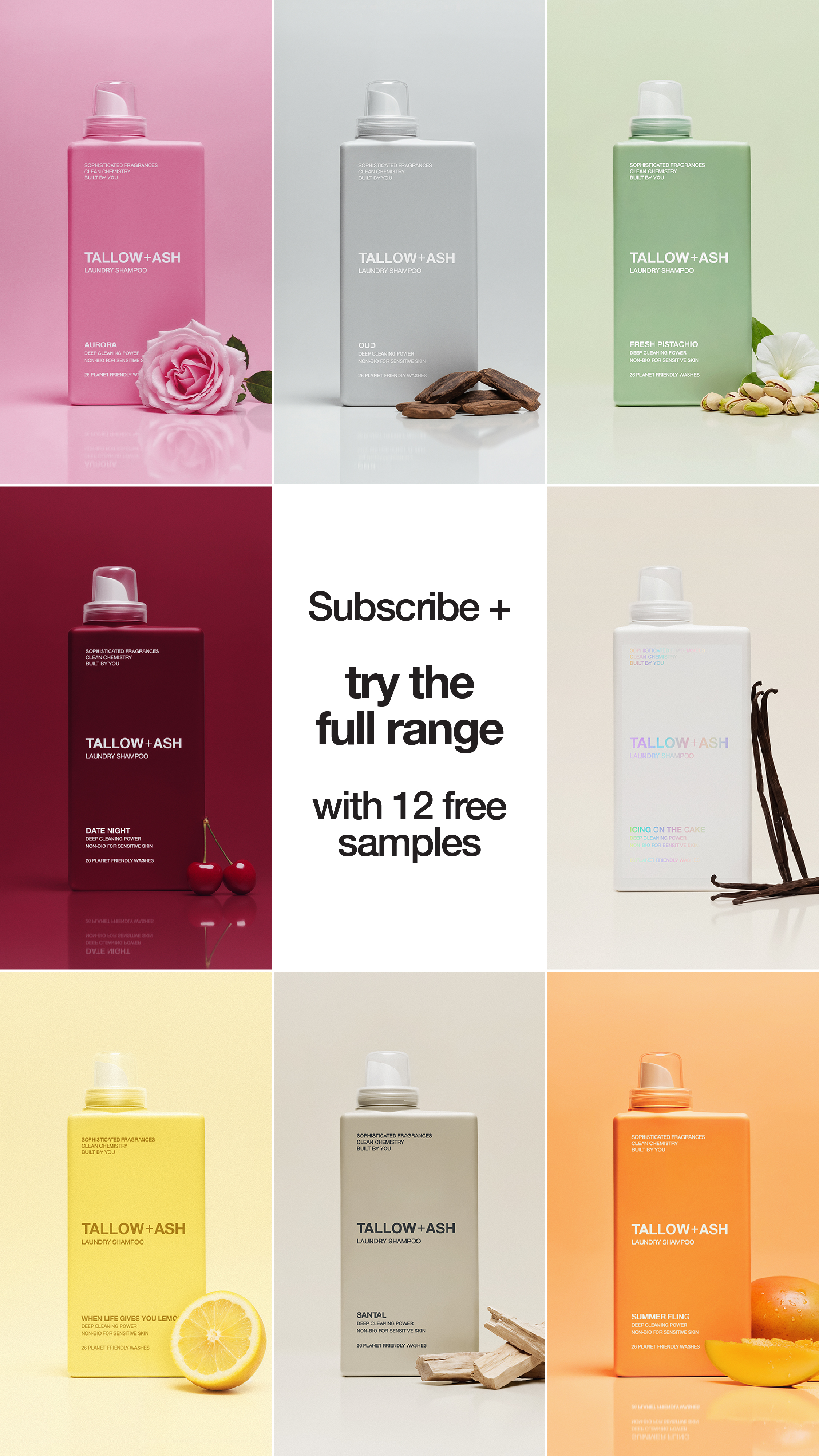 Tallow + Ash Facebook ad
