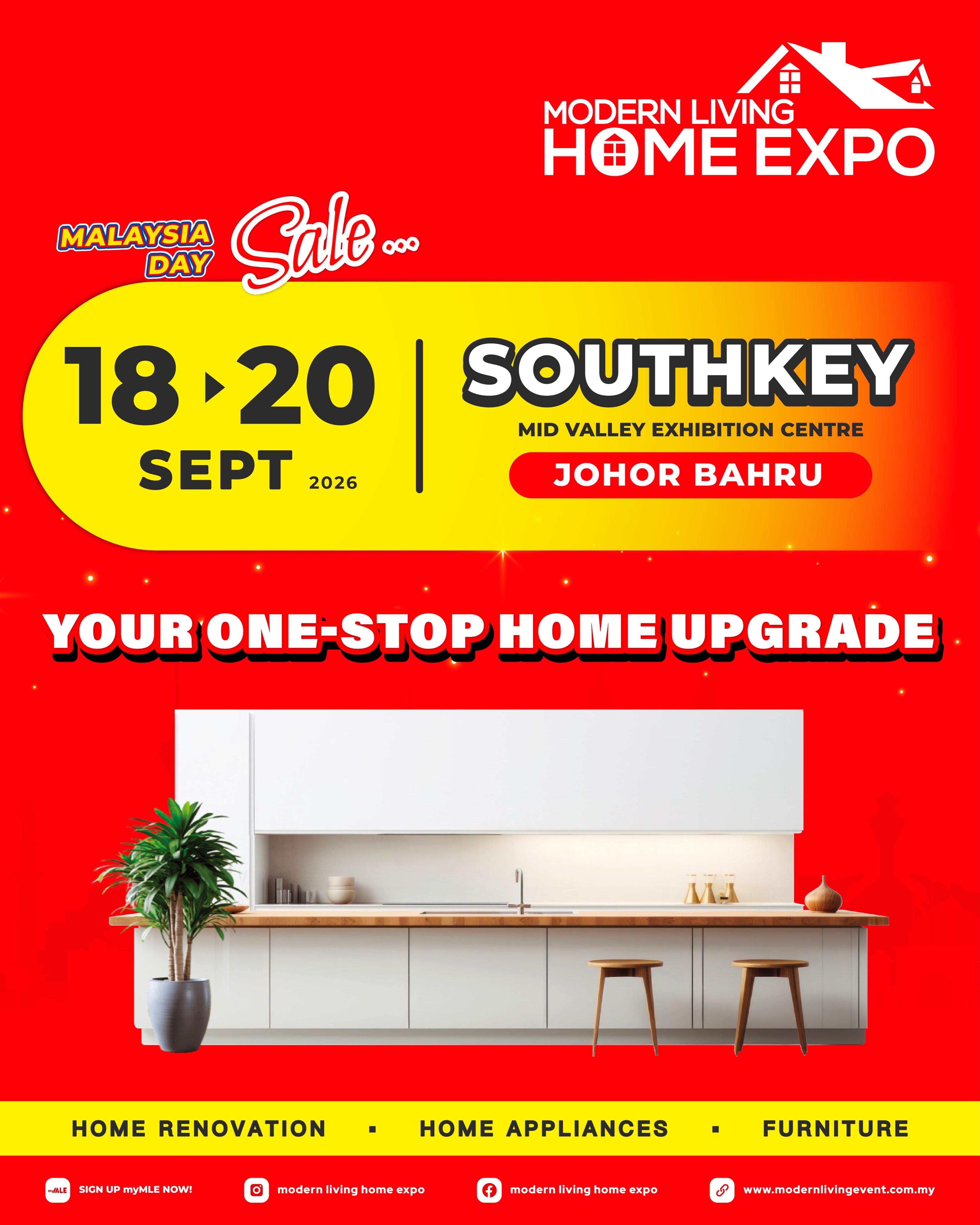 Modern Living Home Expo Facebook ad