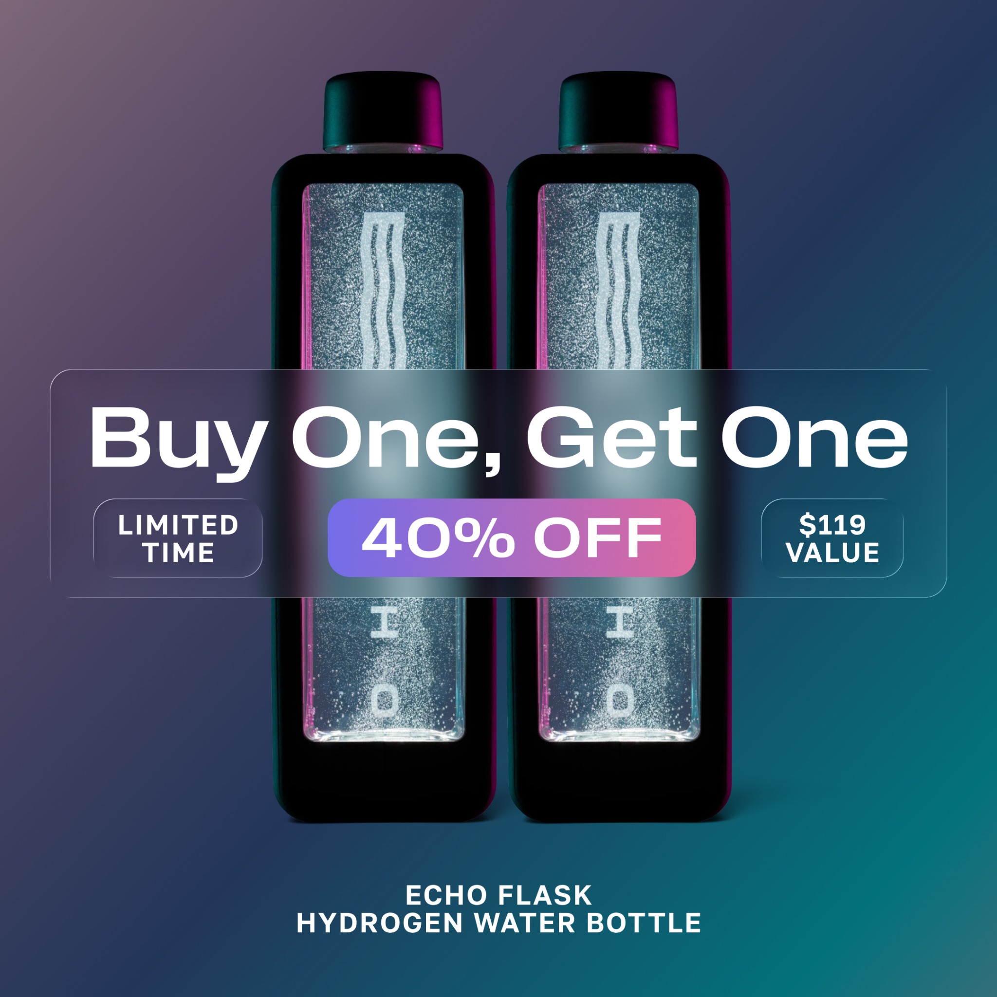 Echo Water Facebook ad