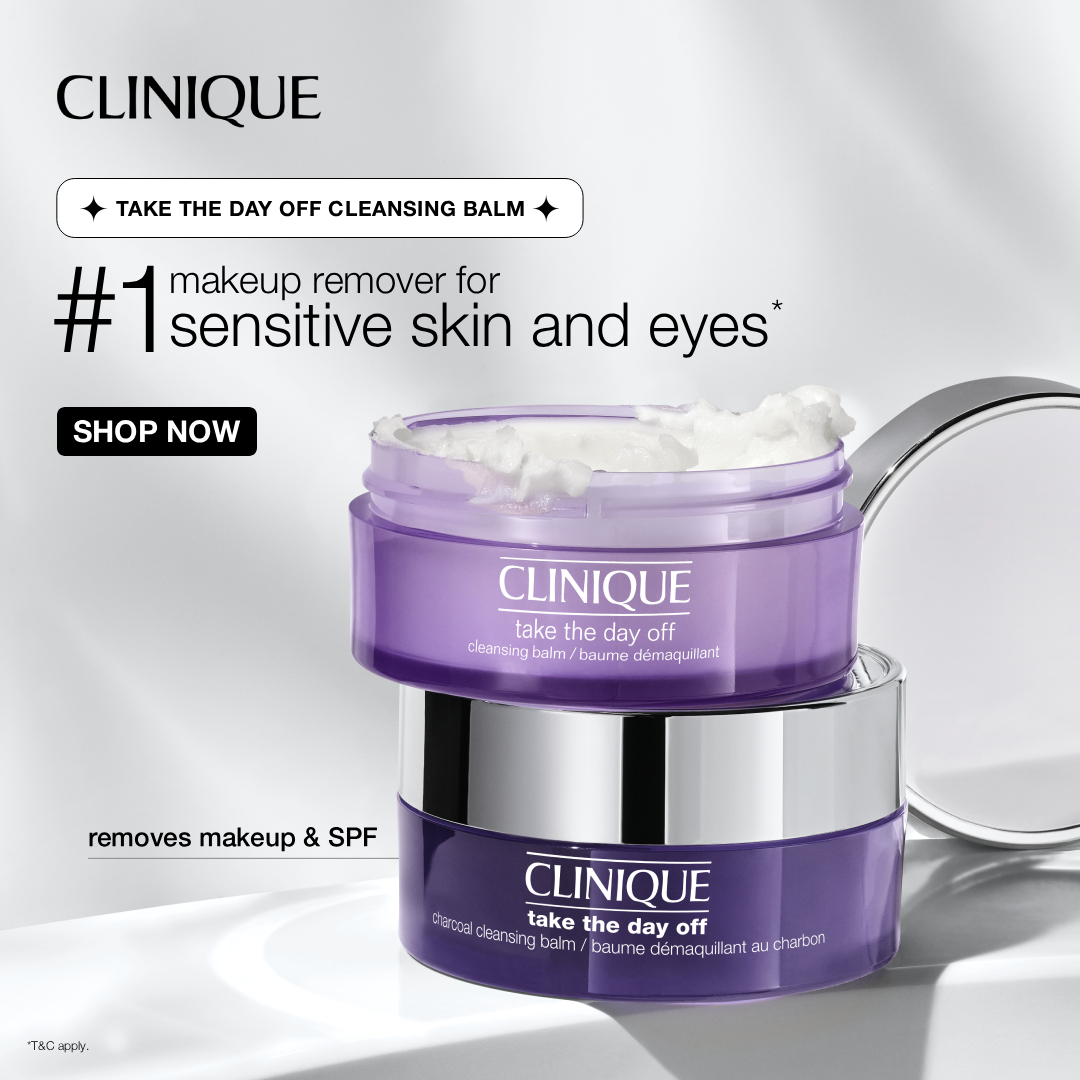 Clinique Facebook ad: Exciting offers | Derm-tested must-haves