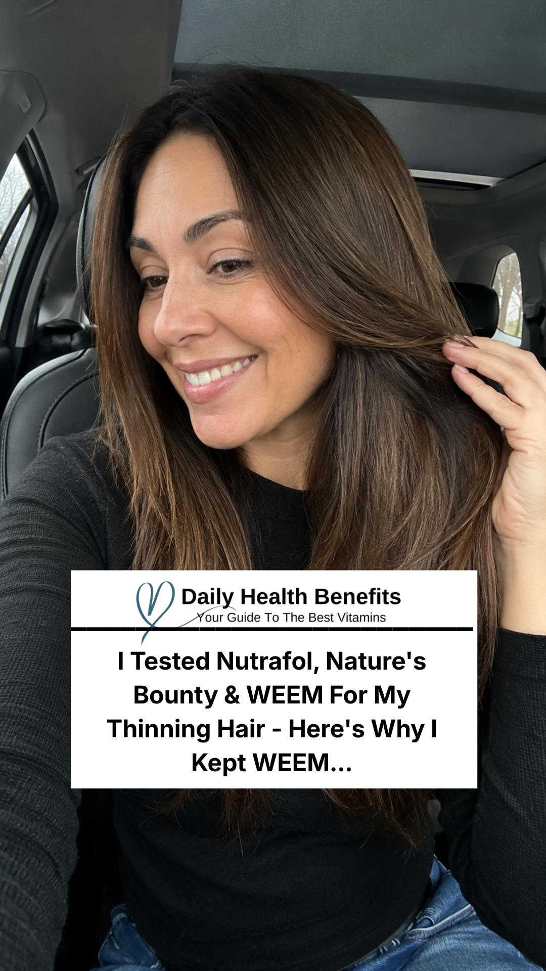 Certified Trichologist & Scalp Specialist Emily DeNard, Emunah Beauty Facebook ad