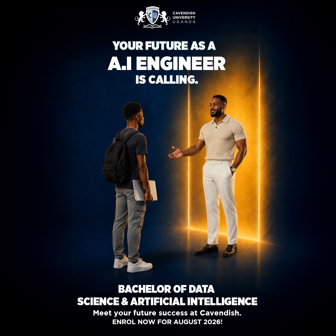 Cavendish University Uganda Facebook ad: Bachelor of Science in Data Science & Artificial…