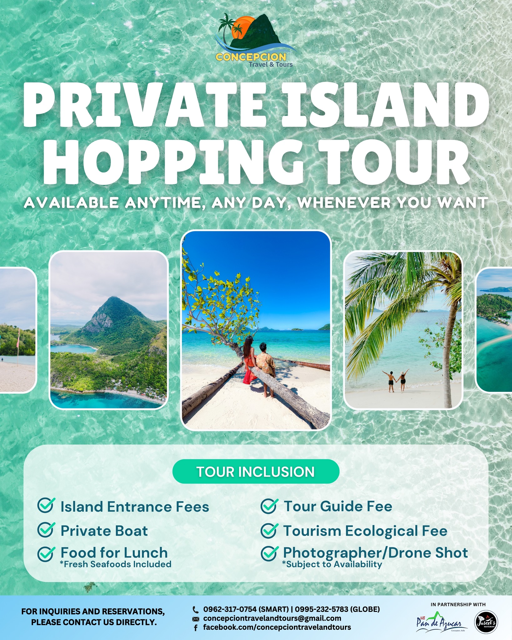 Concepcion Travel and Tours Facebook ad: Craving that VIP experience?