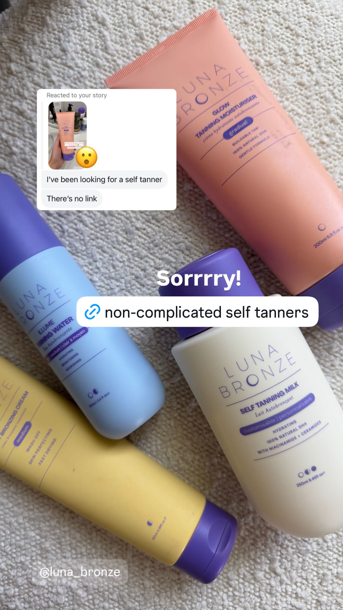Luna Bronze Facebook ad