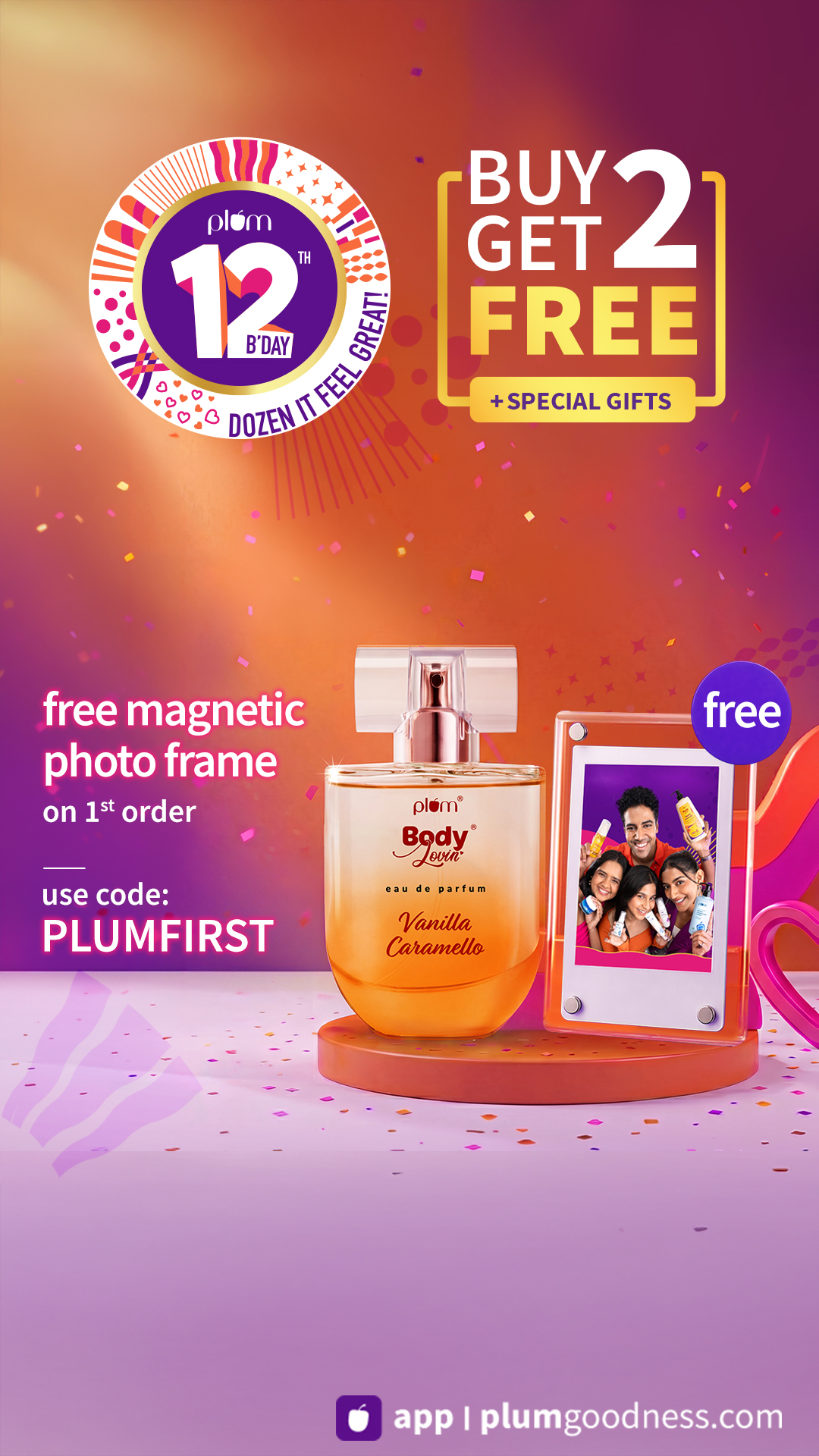 Plum BodyLovin' Facebook ad