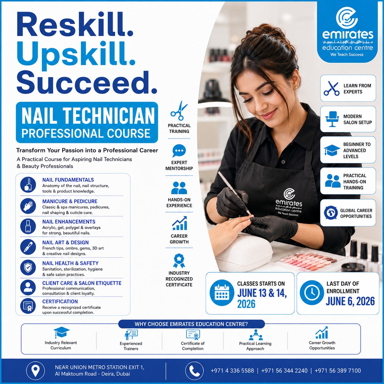 Emirates Education Centre Facebook ad