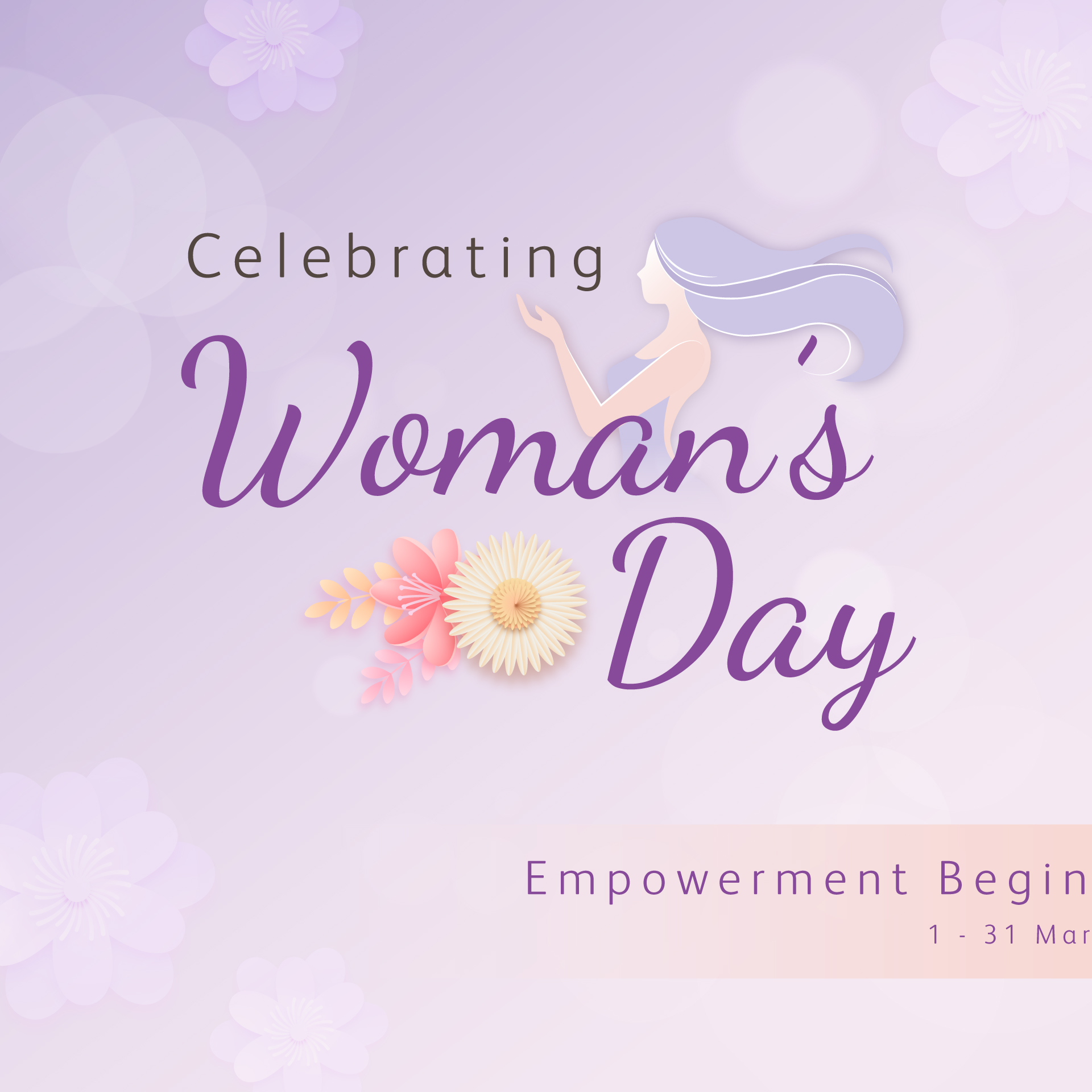 OSIM Thailand Facebook ad: March of Empowerment เดือนแห่งพลังผู้หญิง