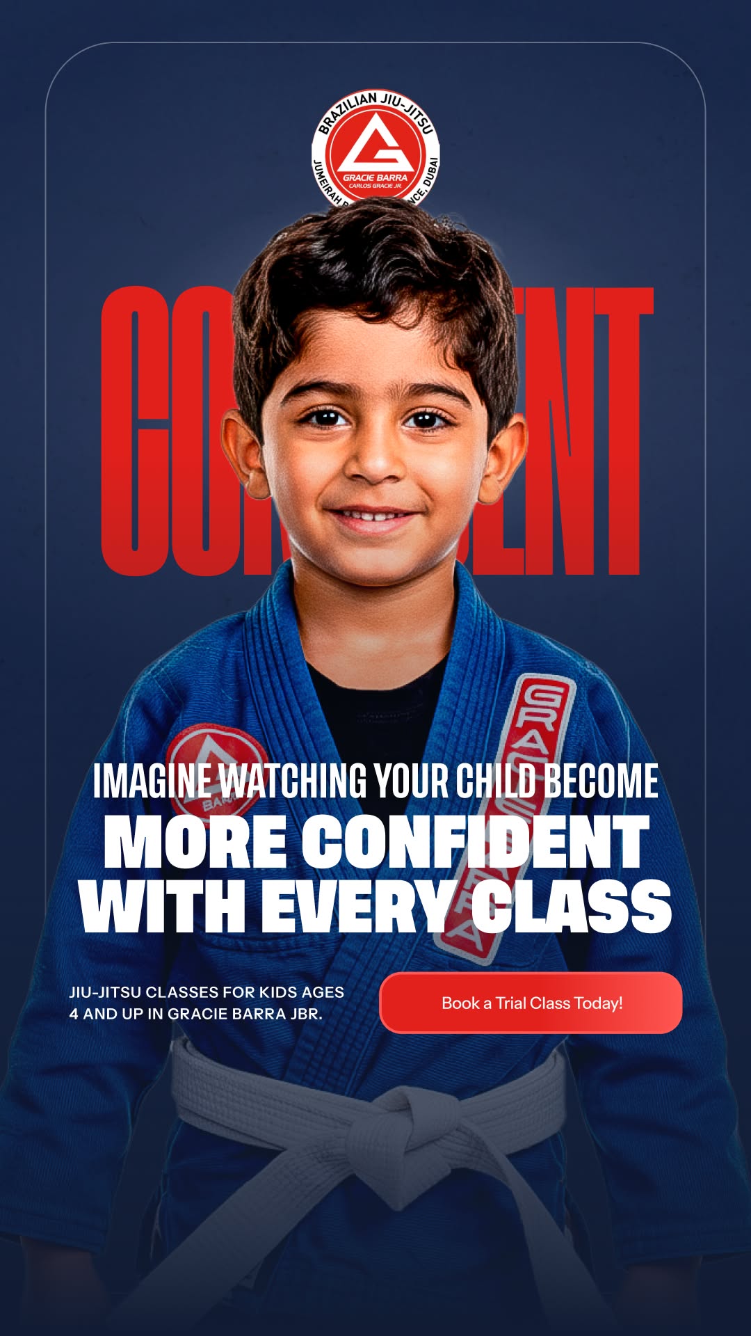 Gracie Barra JBR Facebook ad