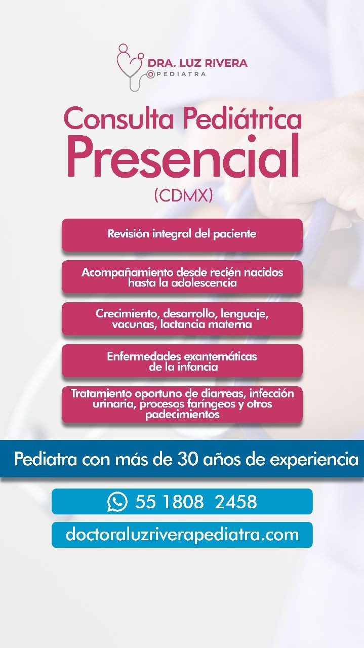 Dra Luz Rivera. Pediatra Facebook ad from Aug 2, 2024