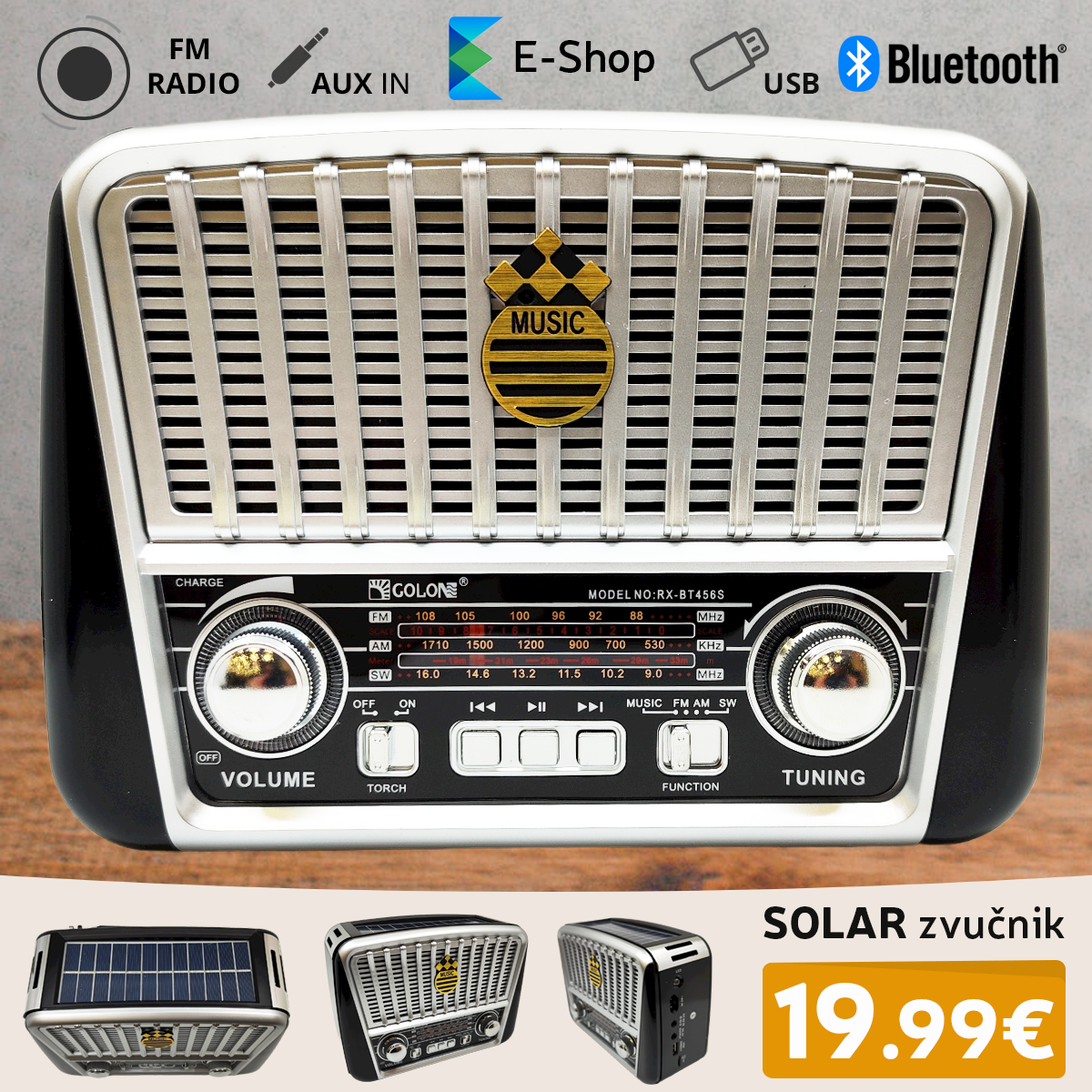 E-Shop Facebook ad