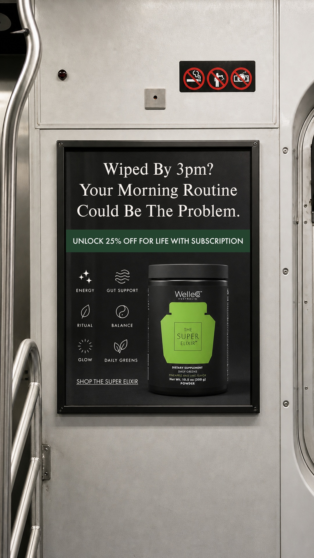 WelleCo Facebook ad