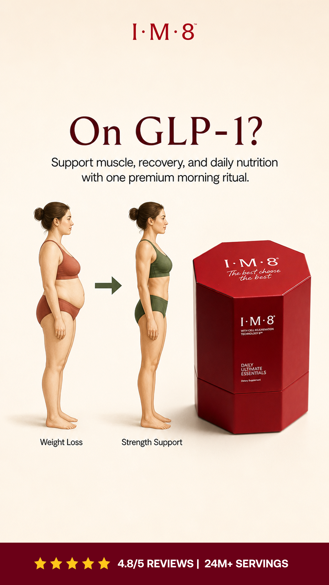 IM8 Health Facebook ad