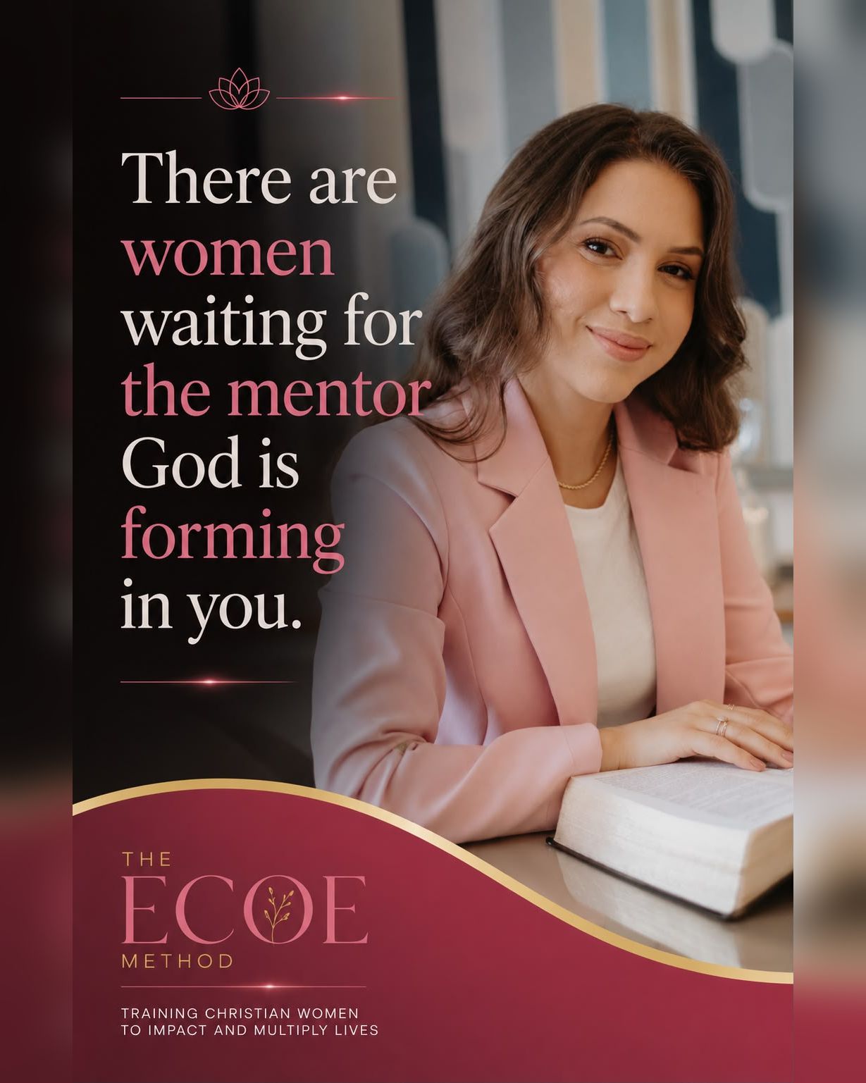 Raissa Barros Facebook ad: Become a Christian Mentor in 30 Days