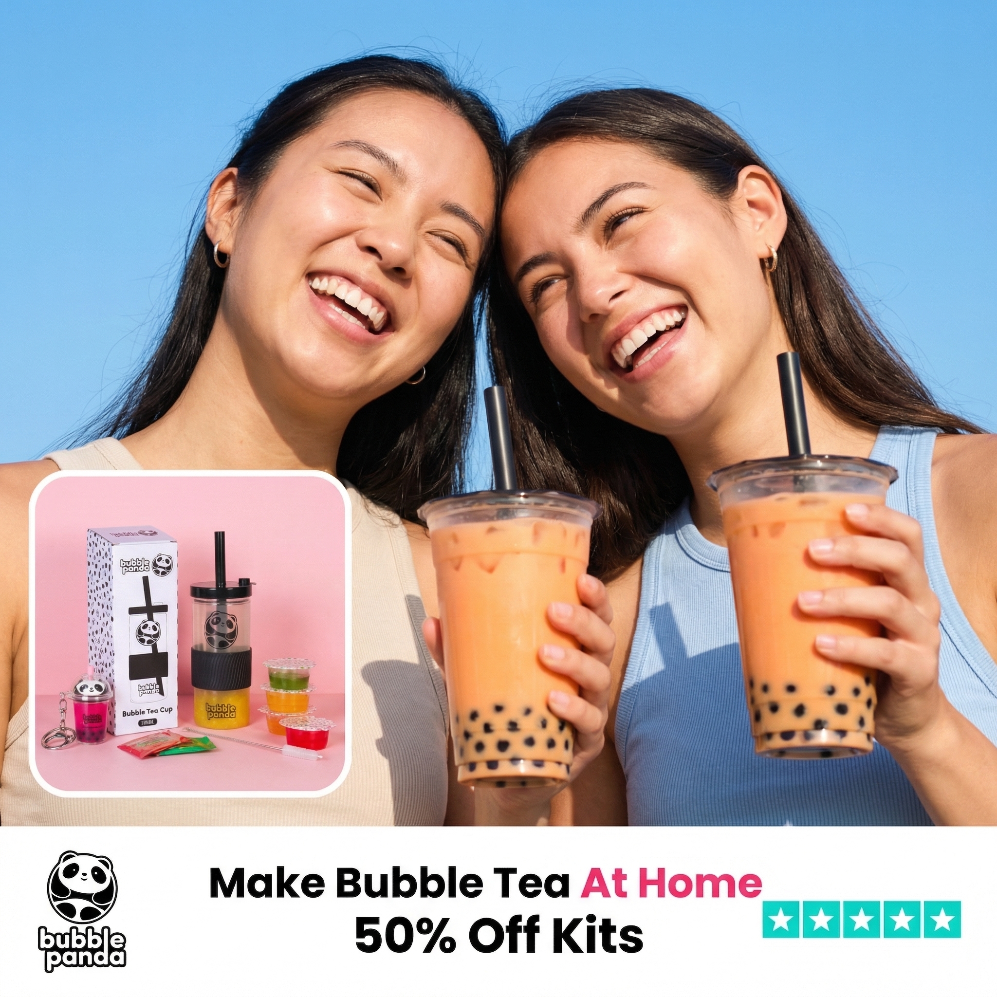 Bubble Panda Facebook ad