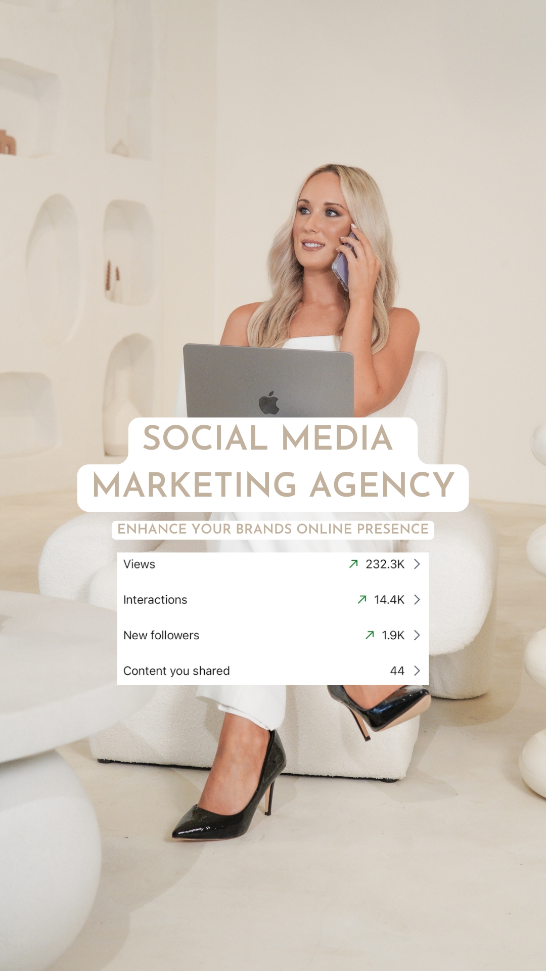 Chloe Jade Marketing Agency Facebook ad from Mar 21, 2026