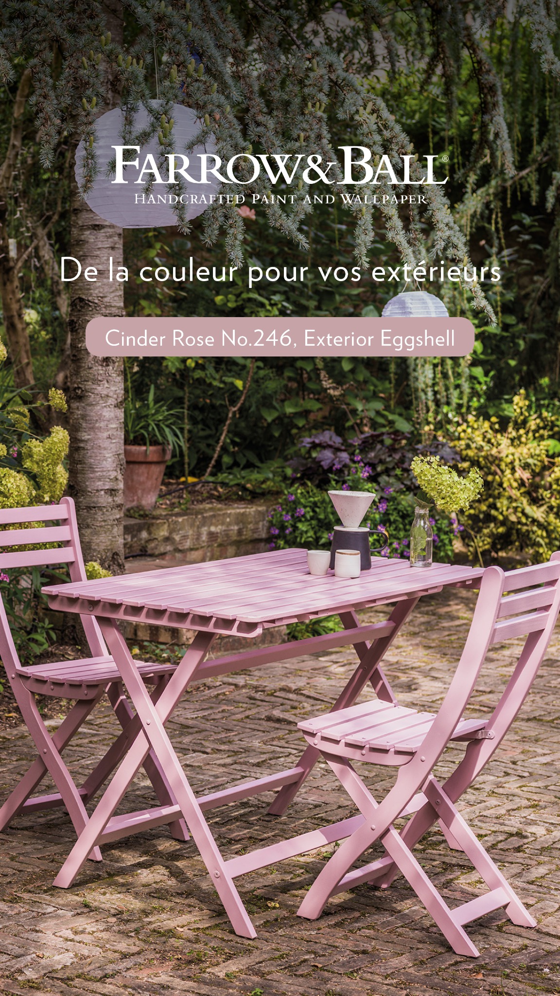 Farrow & Ball France Facebook ad