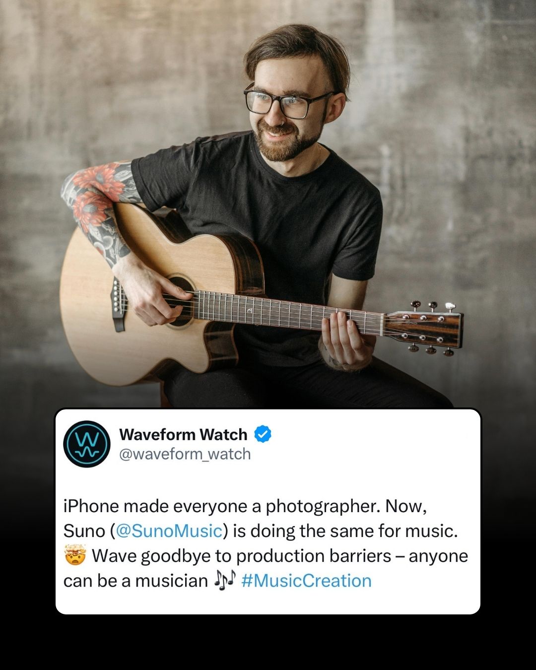 Waveform Watch Facebook ad